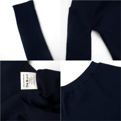 Jacquemus One-Shoulder Ribbed Wool Top SIZE M