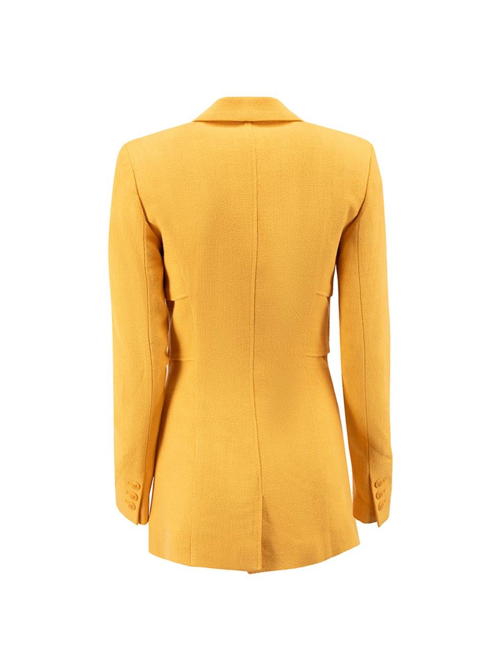 Jacquemus Orange La Veste Bergamo Blazer Size XS In New Condition For Sale In London, GB