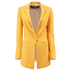 Jacquemus Orange La Veste Bergamo Blazer Size XS