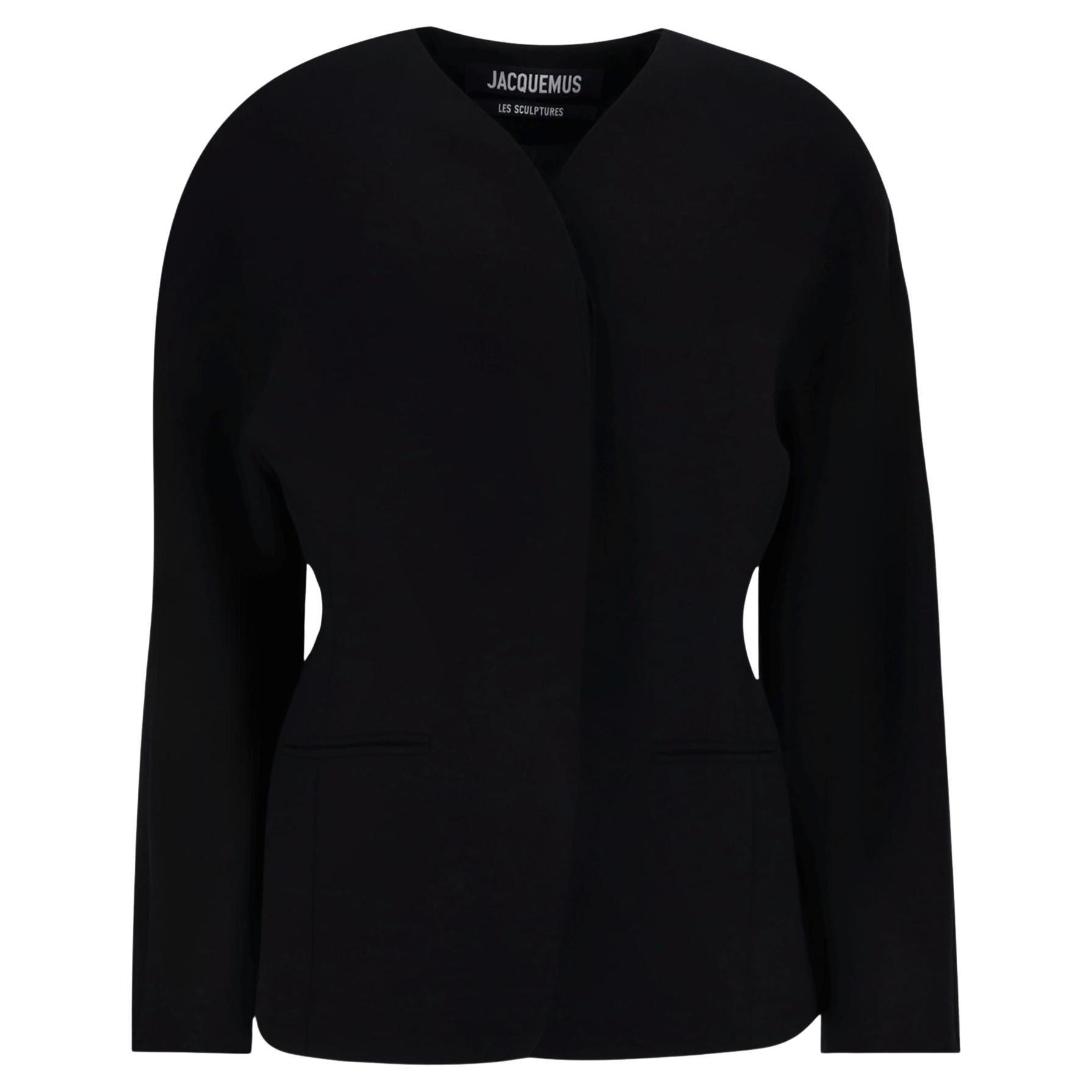 Jacquemus Ovalo Cady Jacket/Blazer