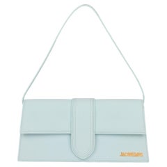 Jacquemus Pale Blue Smooth Calfskin Leather Le Bambino Long