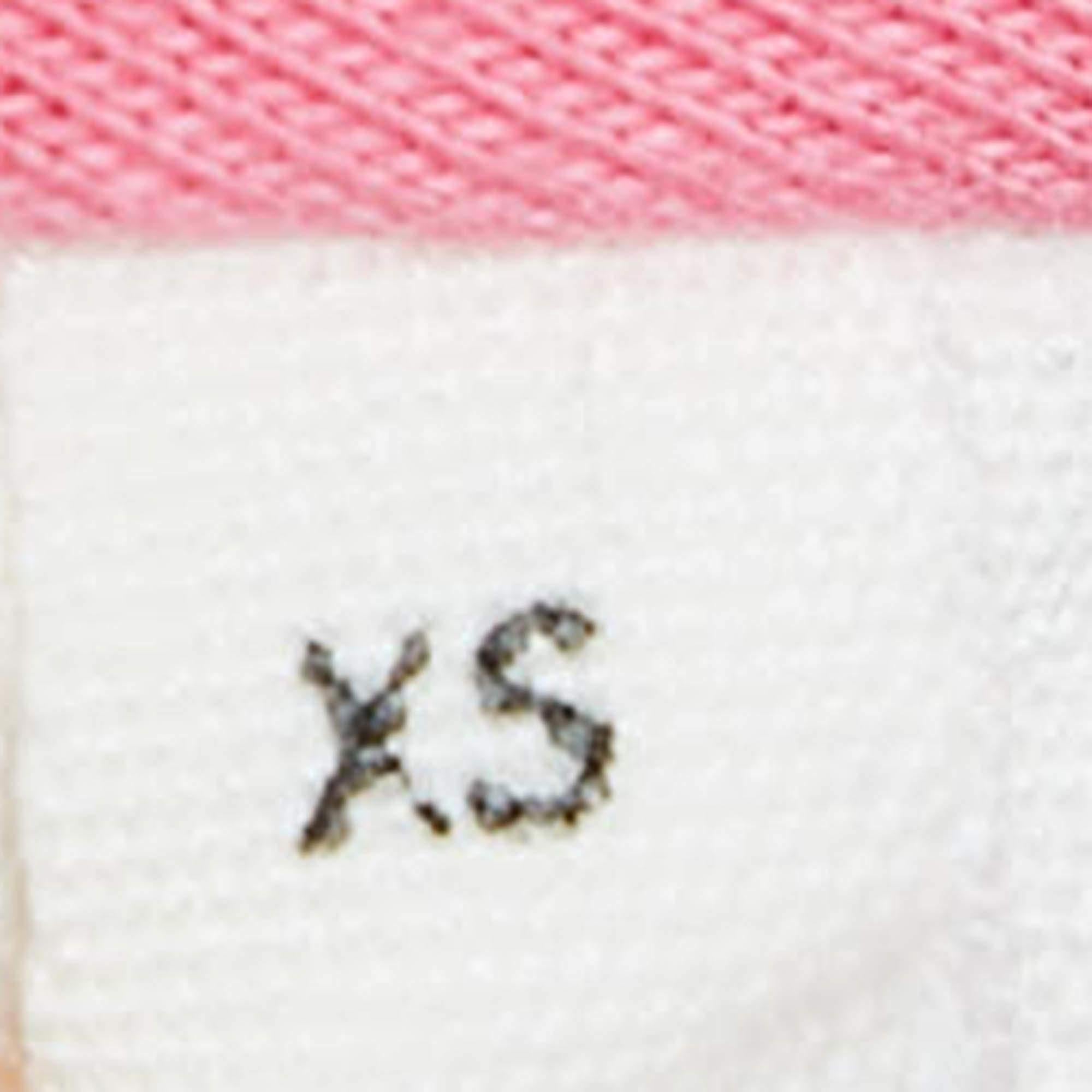 Jacquemus Pink Cotton Knit Underwired Lace-Up Baci Crop Top XS For Sale 4