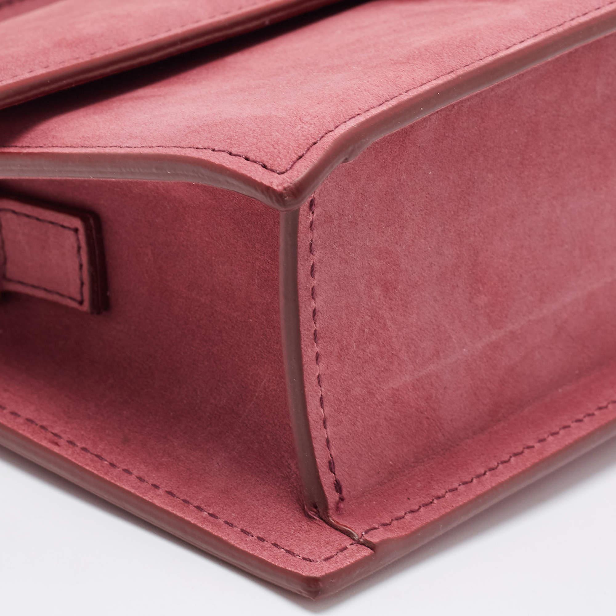 Jacquemus Pink Nubuck Leather Le Grand Bambino Top Handle Bag 7