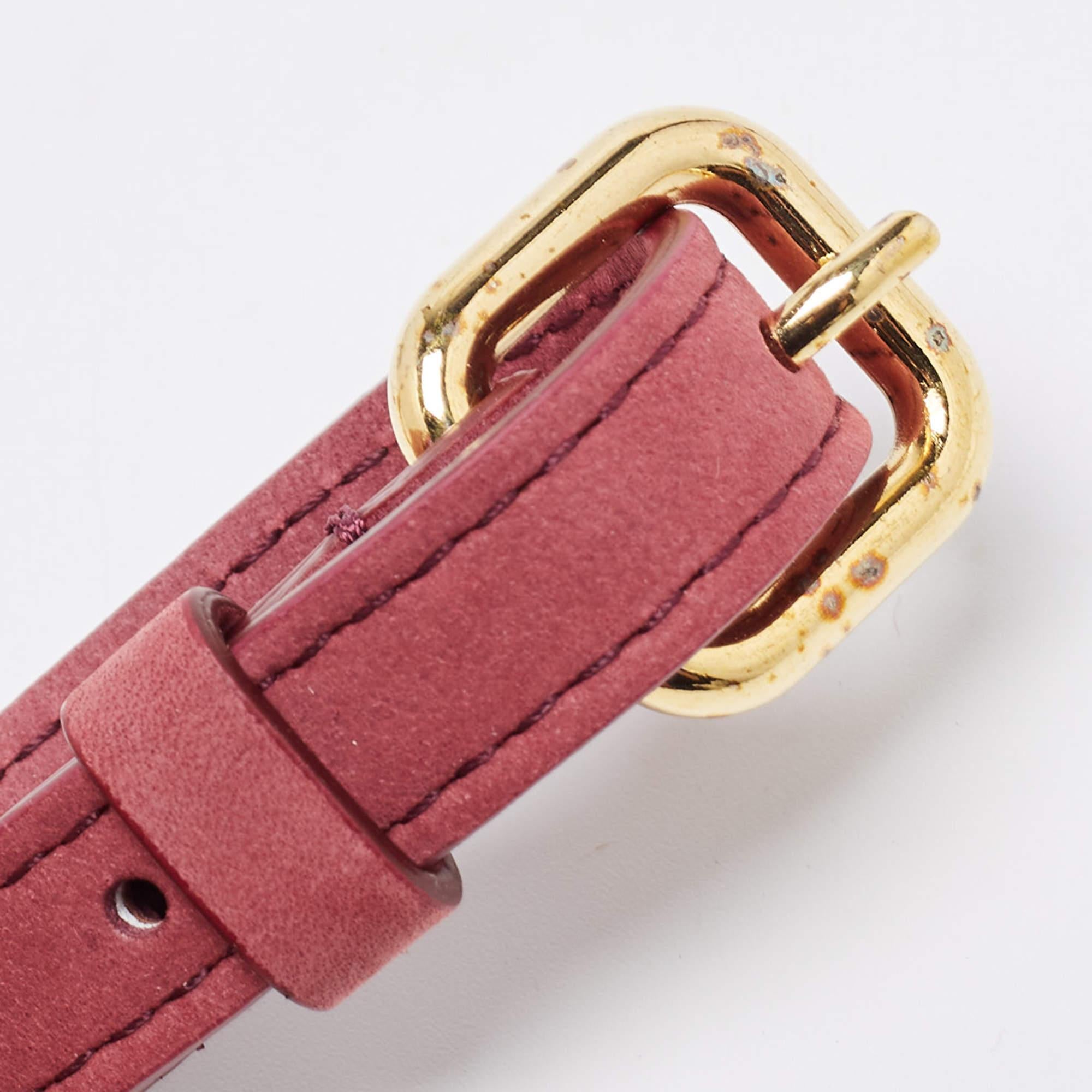 Jacquemus Pink Nubuck Leather Le Grand Bambino Top Handle Bag 4