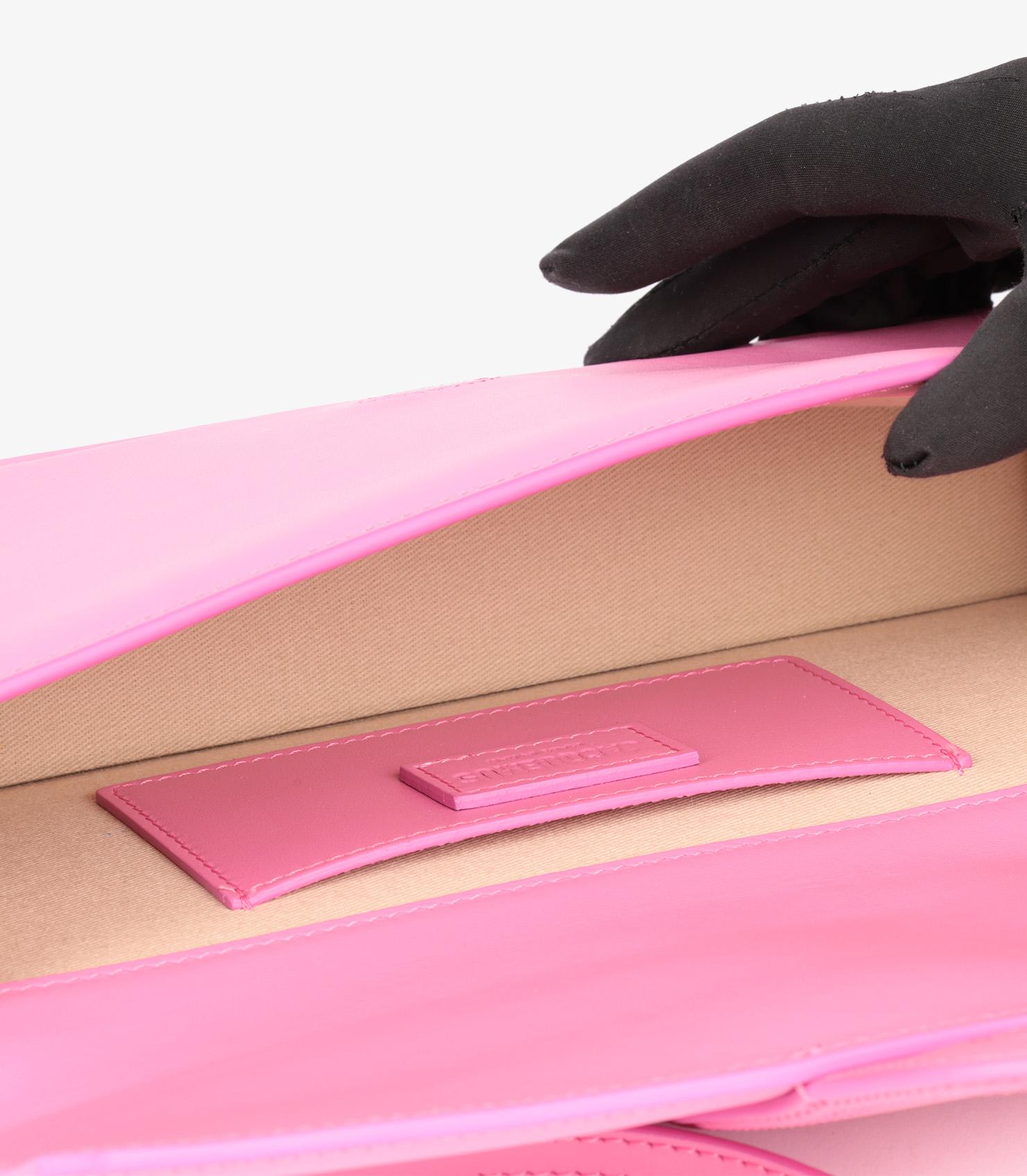 Jacquemus Pink Smooth Calfskin Leather Le Bambino Long en venta 5