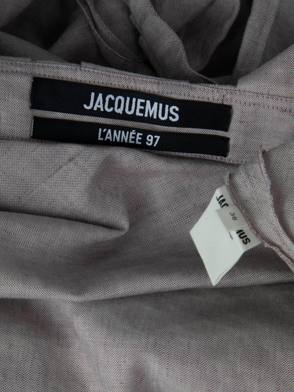 Jacquemus Purple La Robe Pampelonne Dress Size M For Sale 2