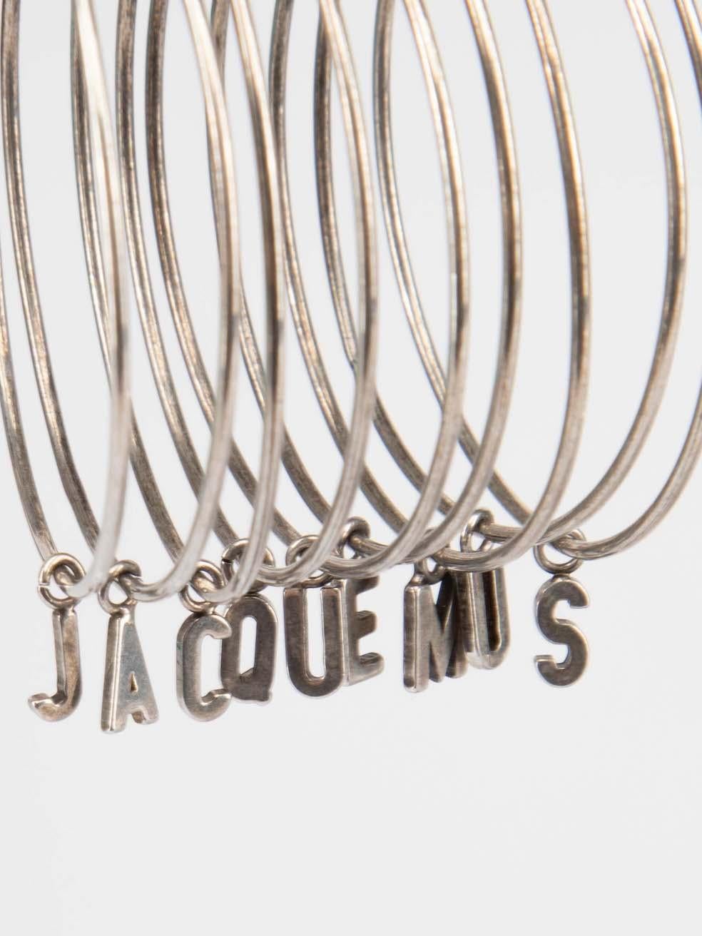 jacquemus earrings silver