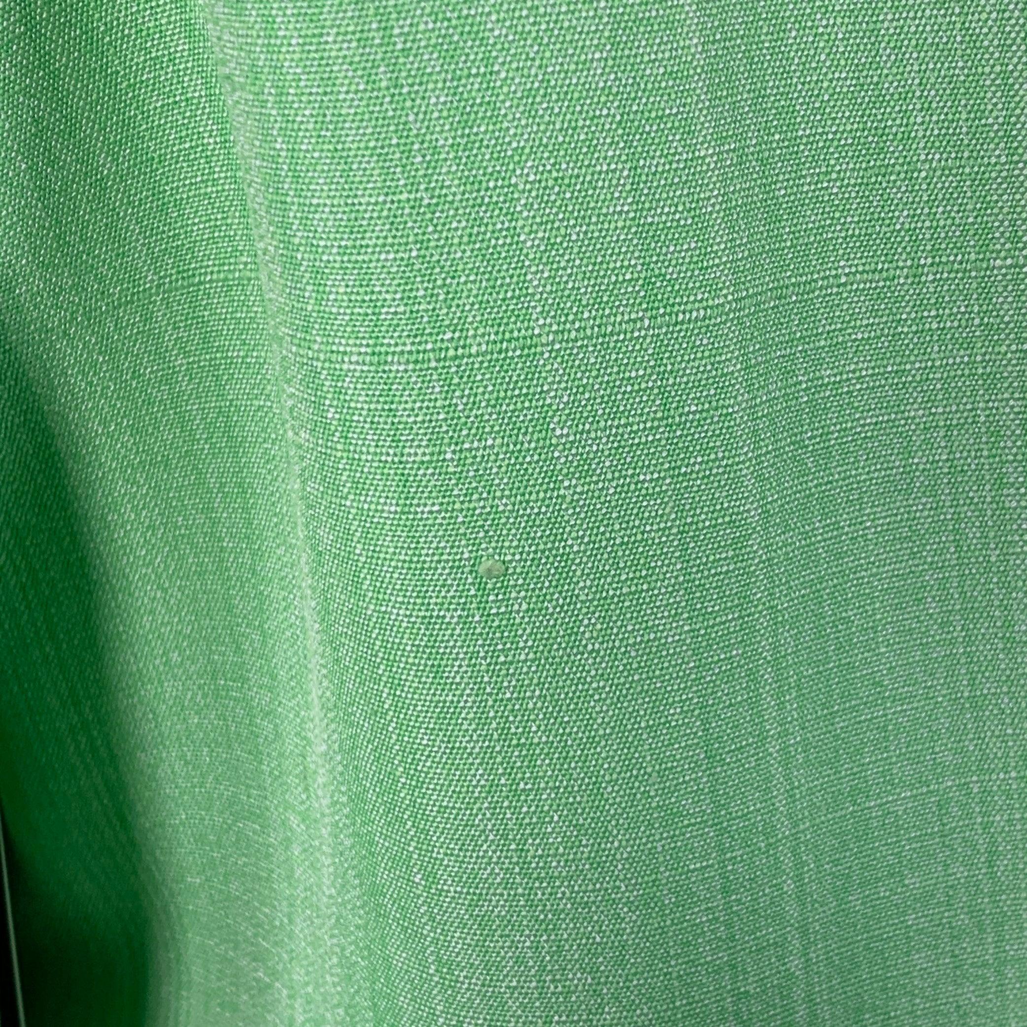JACQUEMUS Size S Le Splash Neon Green White Viscose Silk Double Breasted Jacket Blazer Pour femmes en vente