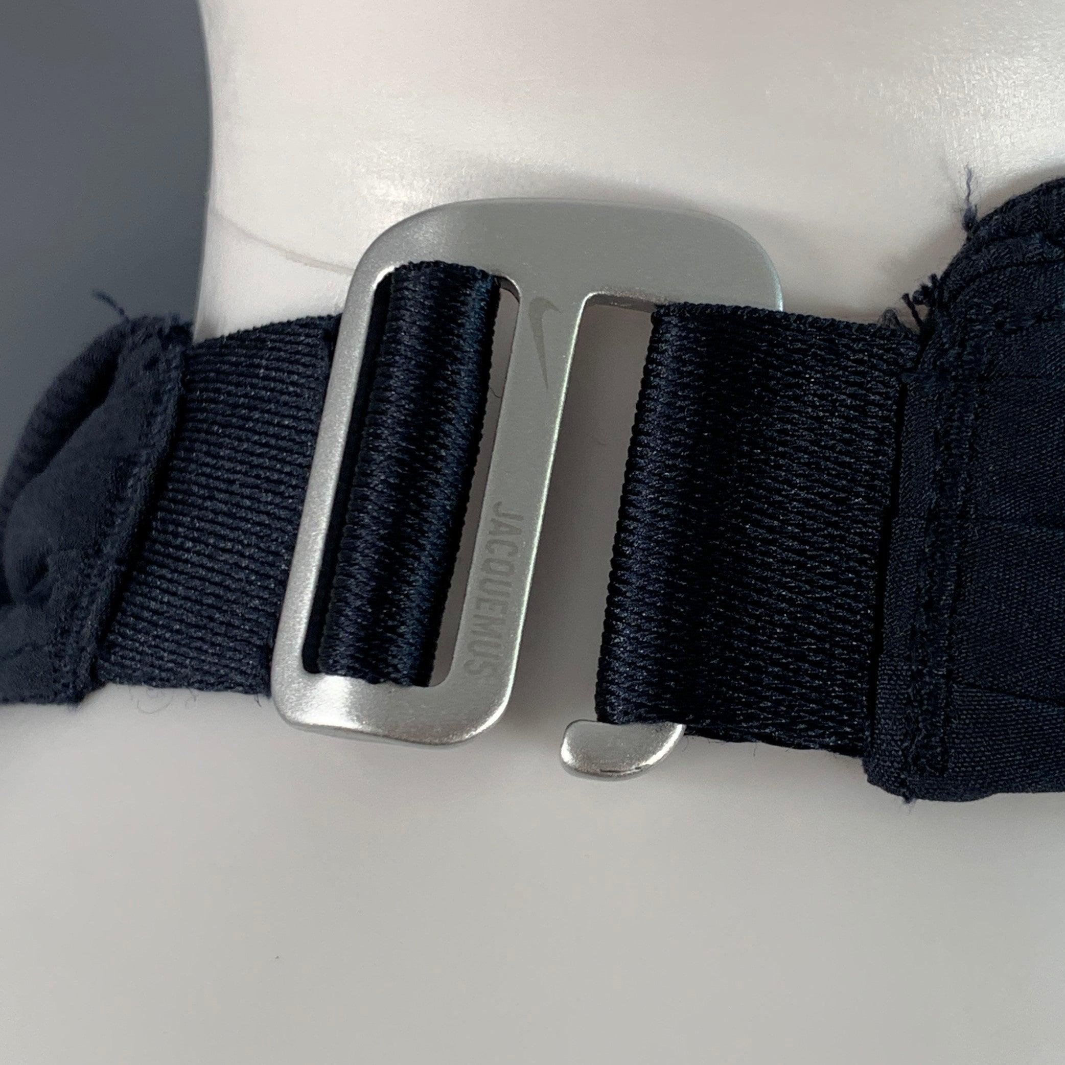 Donna Jacquemus Taglia S Mini abito a strati in misto poliestere navy in vendita