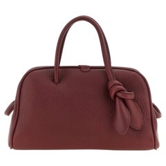 Jacquemus Top Handle Bag — Burgundy