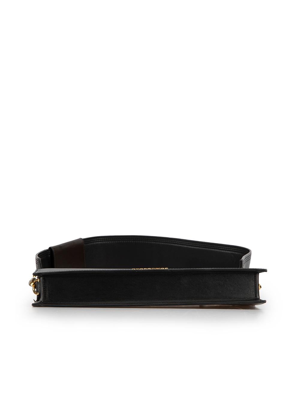 Jacquemus Women's Black Leather Le Sac CiuCiu Shoulder Bag In Good Condition In London, GB