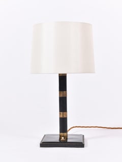Jacques Adent Style Leather Lamp