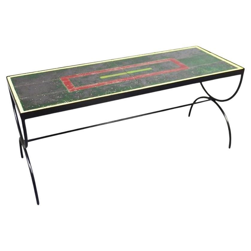 Jacques Adnet (1900/1984) Coffee table For Sale