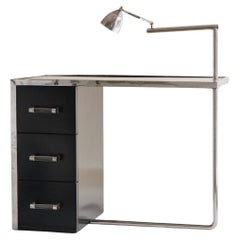 Jacques Adnet (1900 - 1984) Modernist Desk