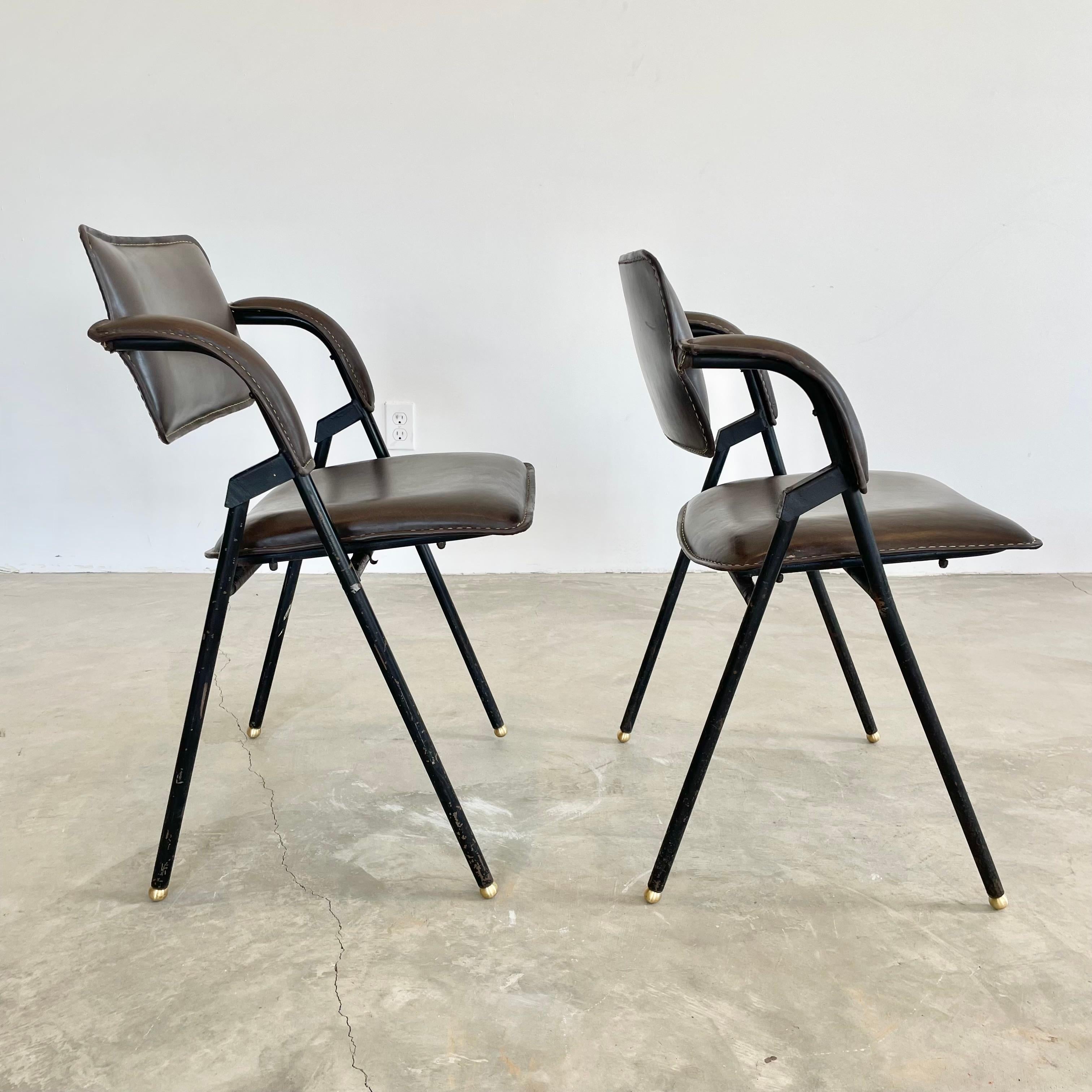 Jacques Adnet Armchair, 1950s, France For Sale 4