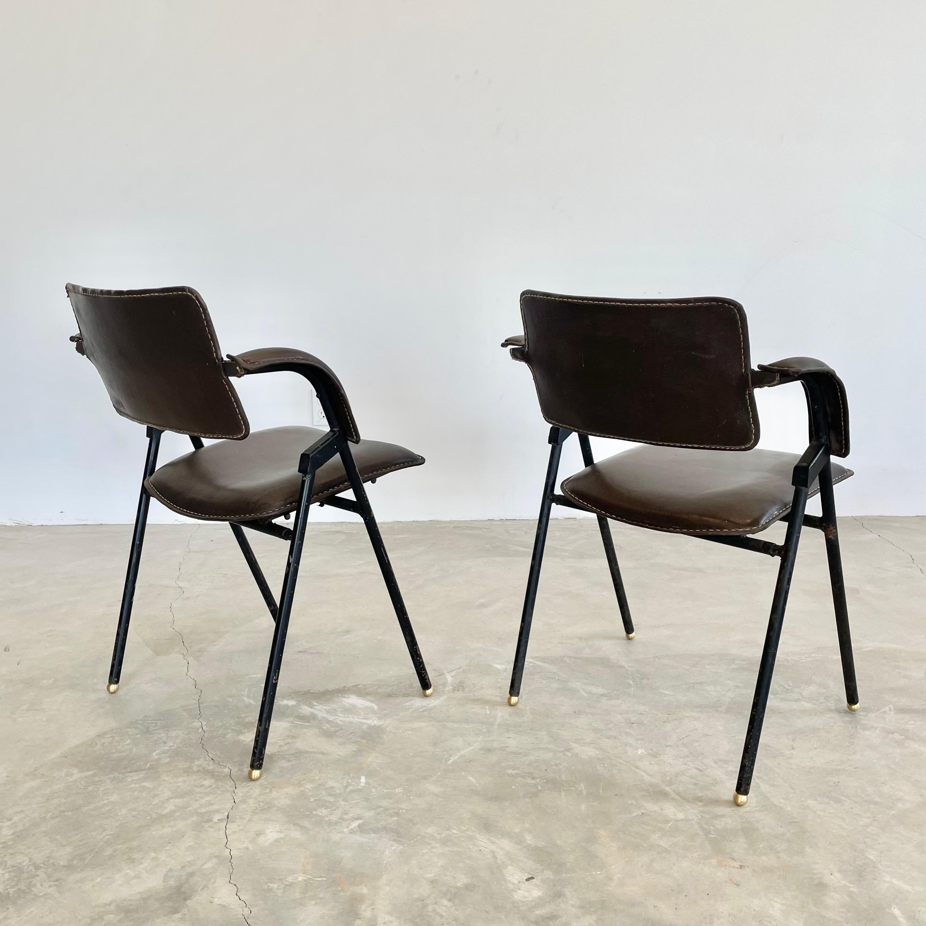 Jacques Adnet Armchair, 1950s, France For Sale 5