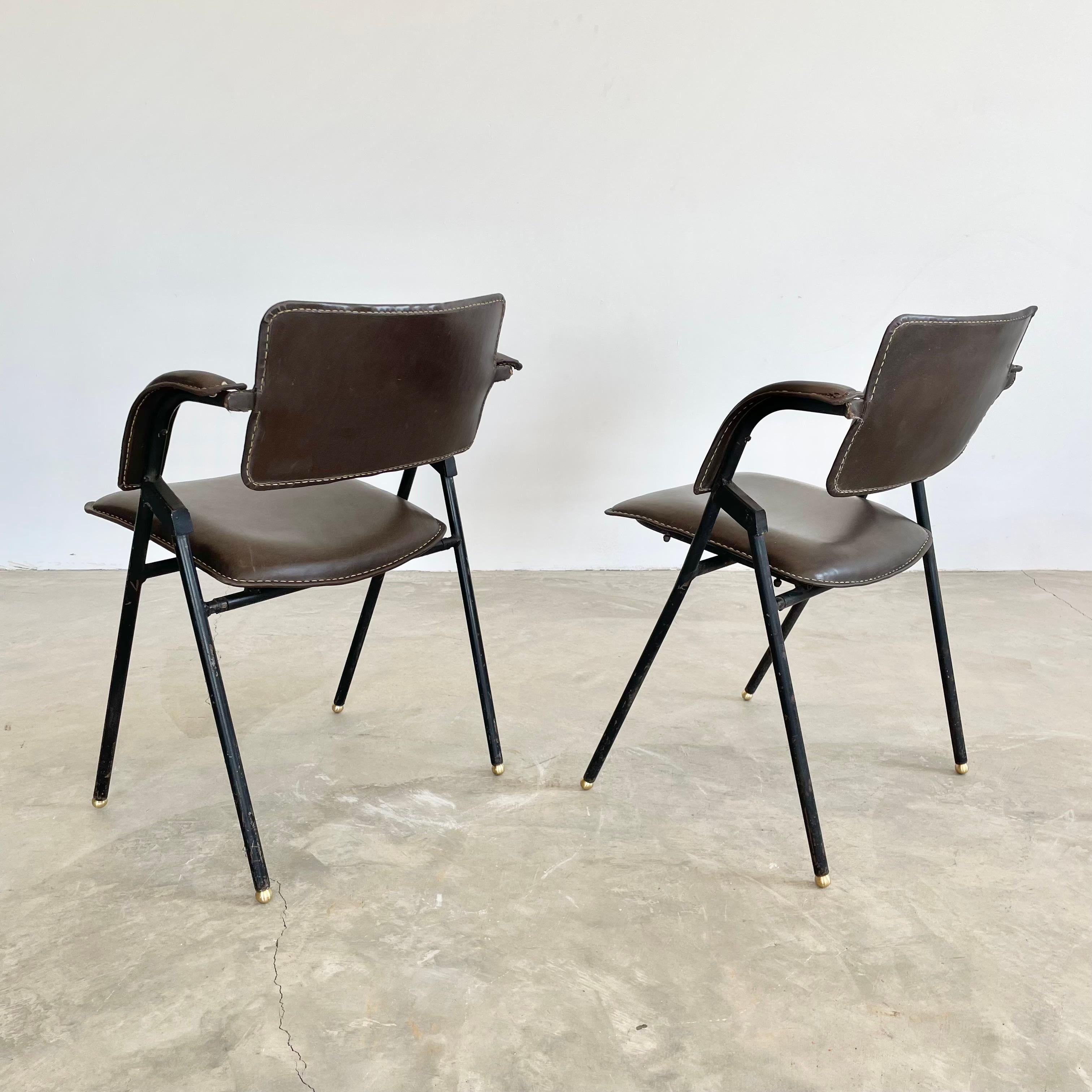 Jacques Adnet Armchair, 1950s, France For Sale 7