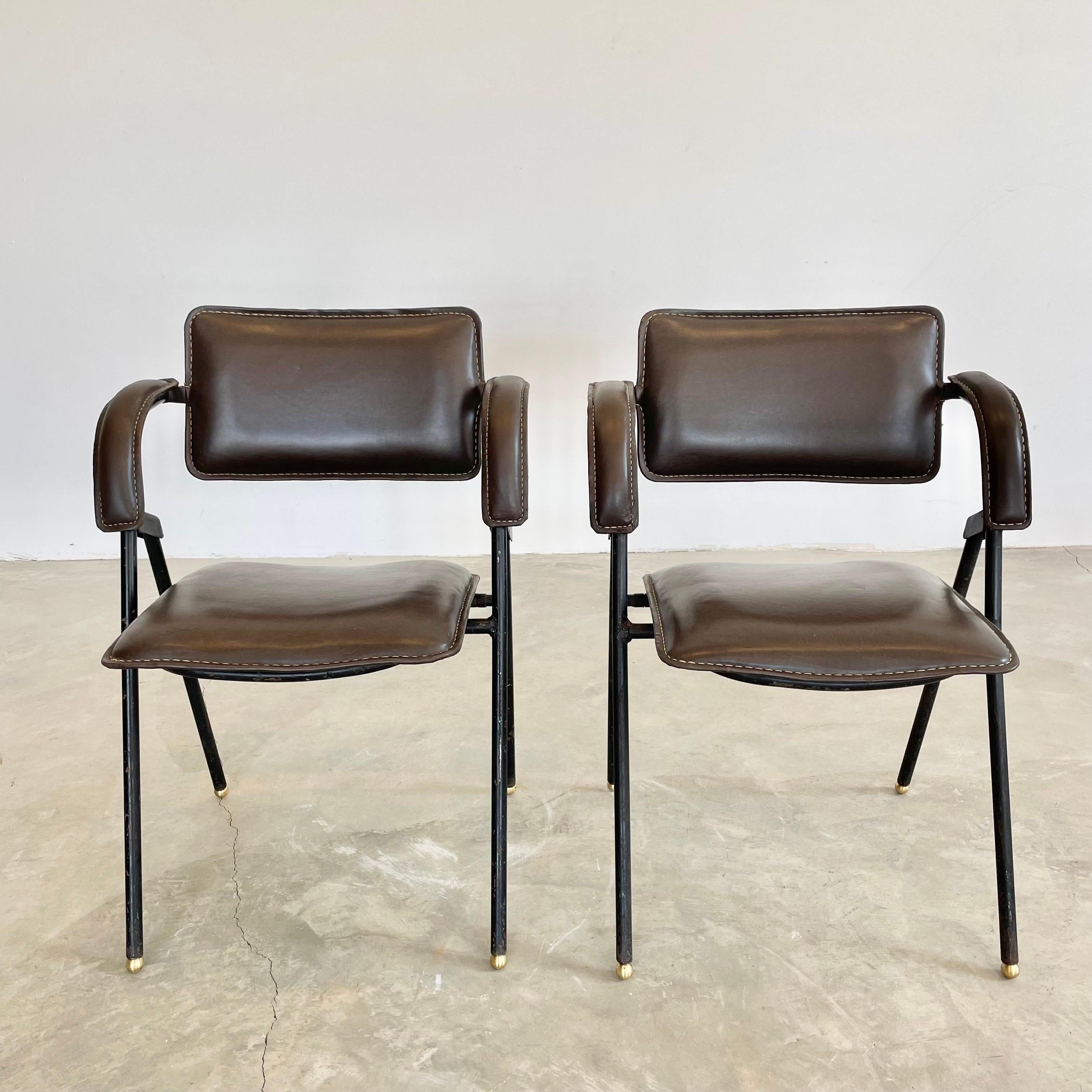 Jacques Adnet Armchair, 1950s, France For Sale 1