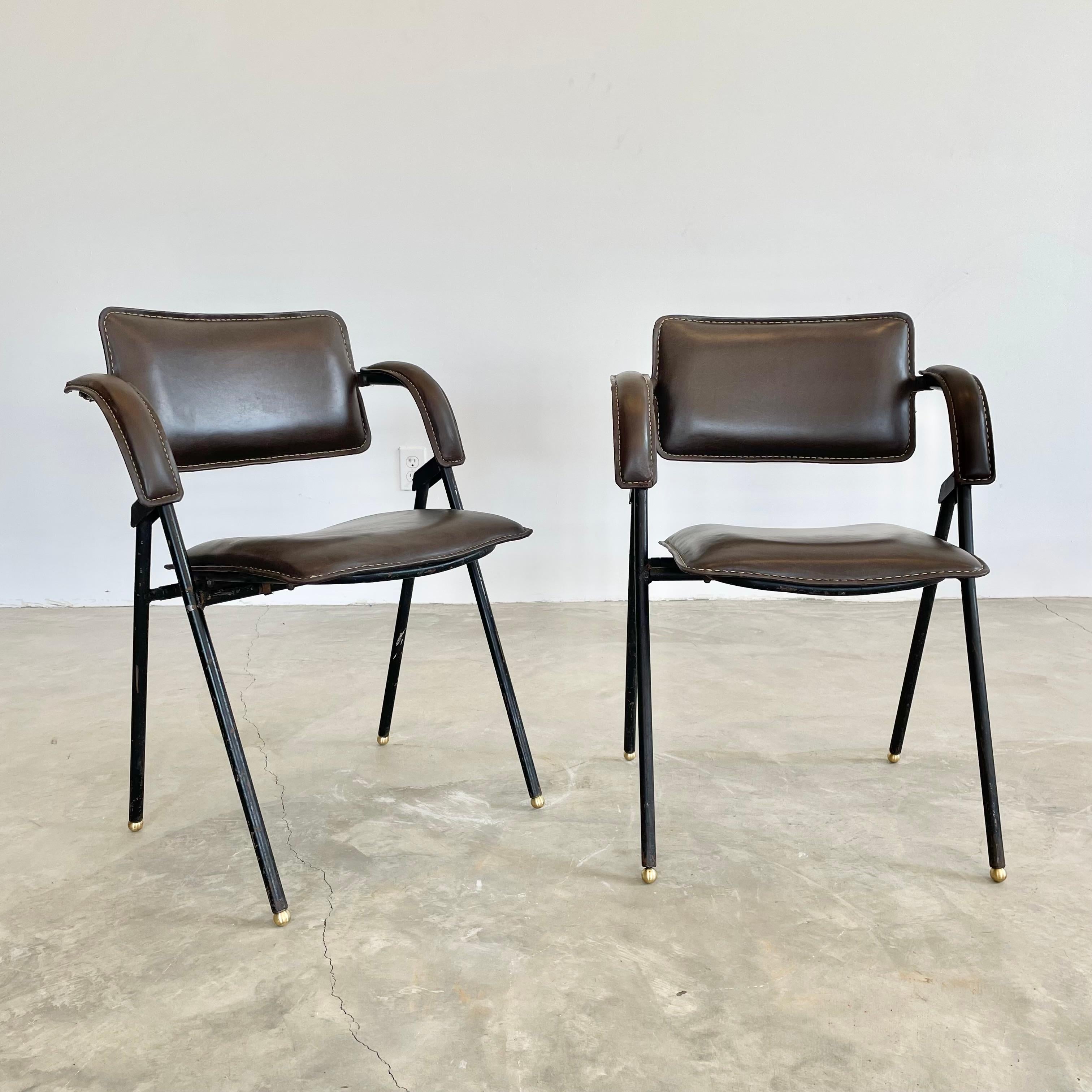 Jacques Adnet Armchair, 1950s, France For Sale 3