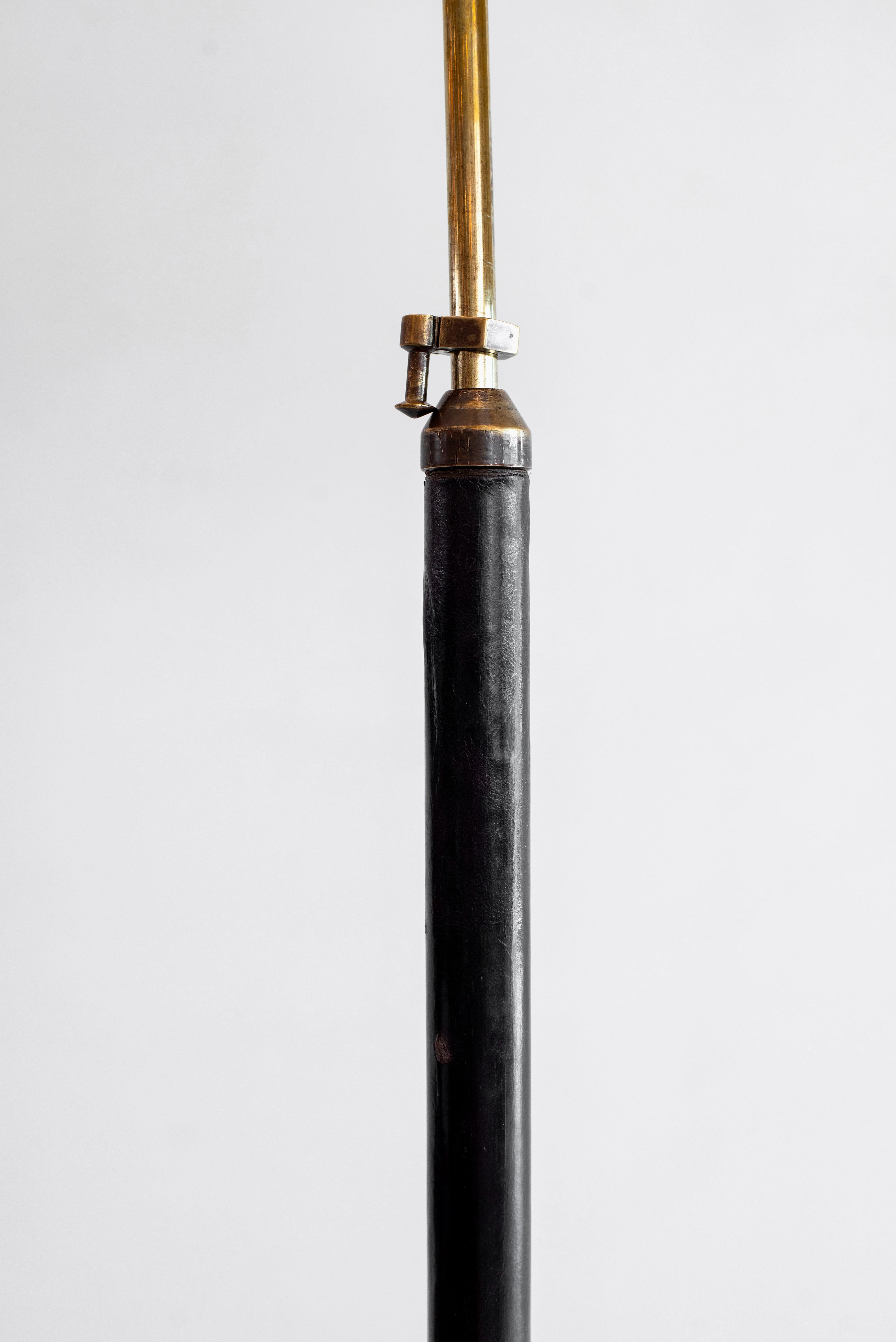 20th Century Jacques Adnet Attributed Floor Lamp