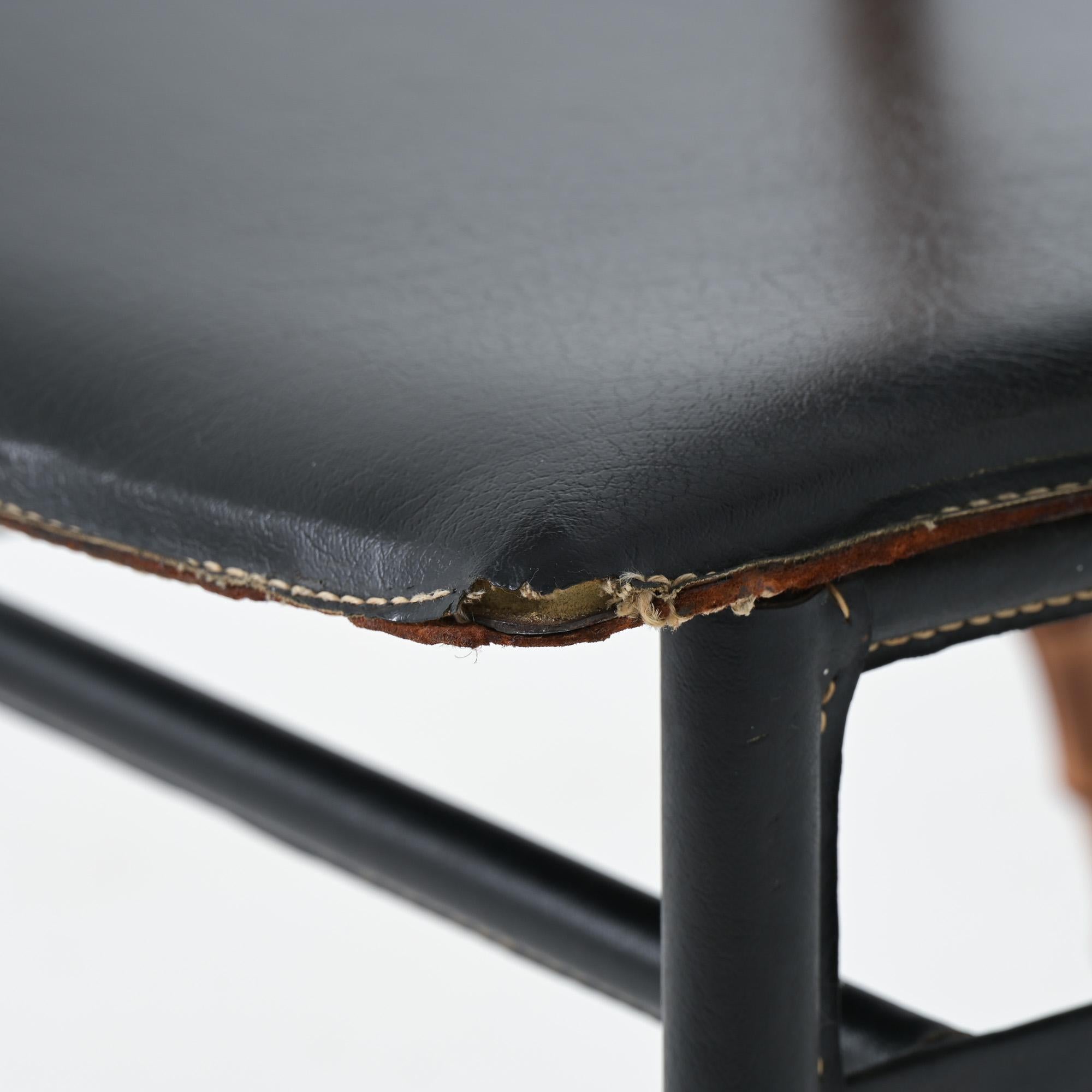 Jacques Adnet bamboo chair 4