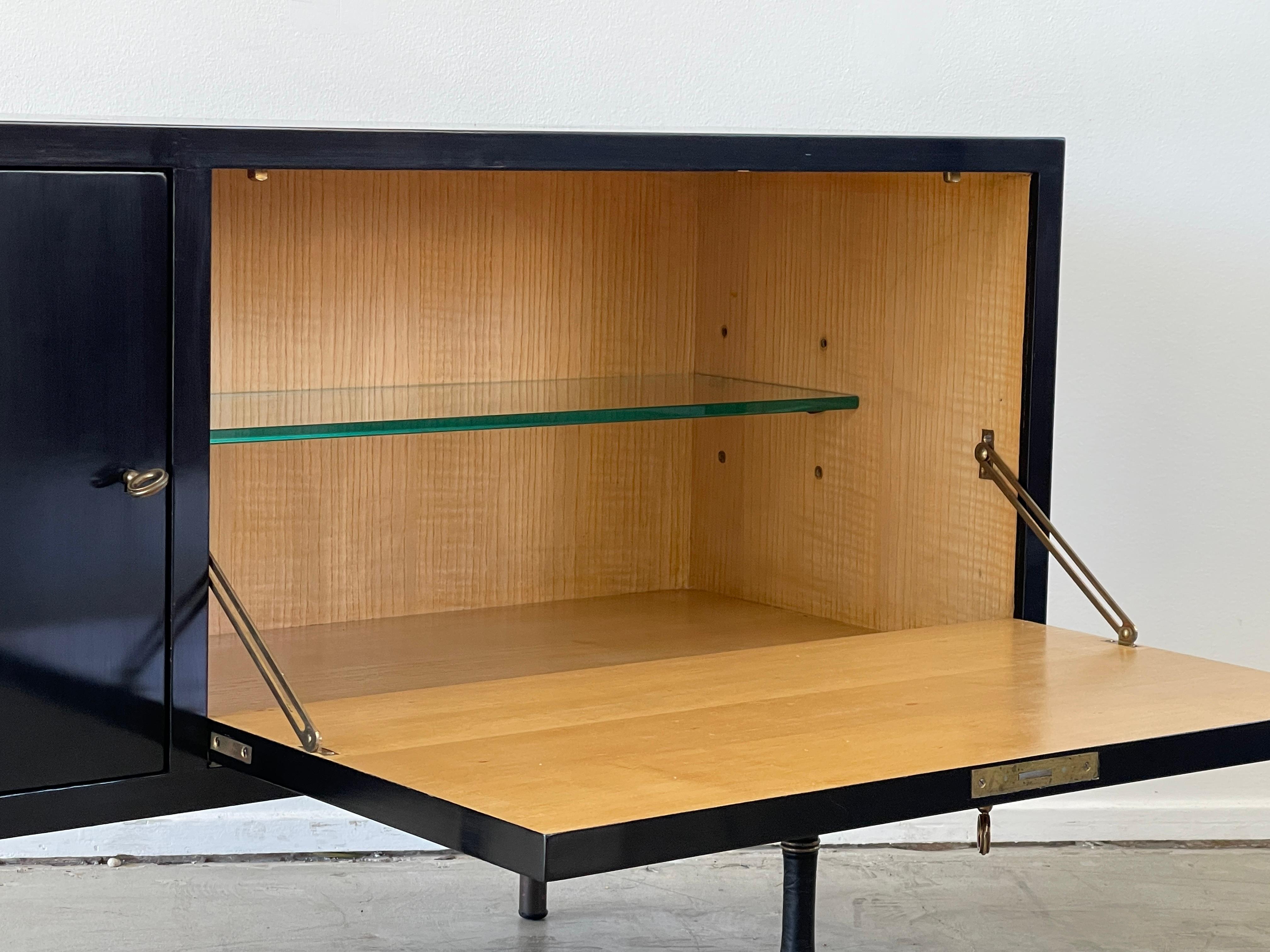 Jacques Adnet Bar Cabinet 1