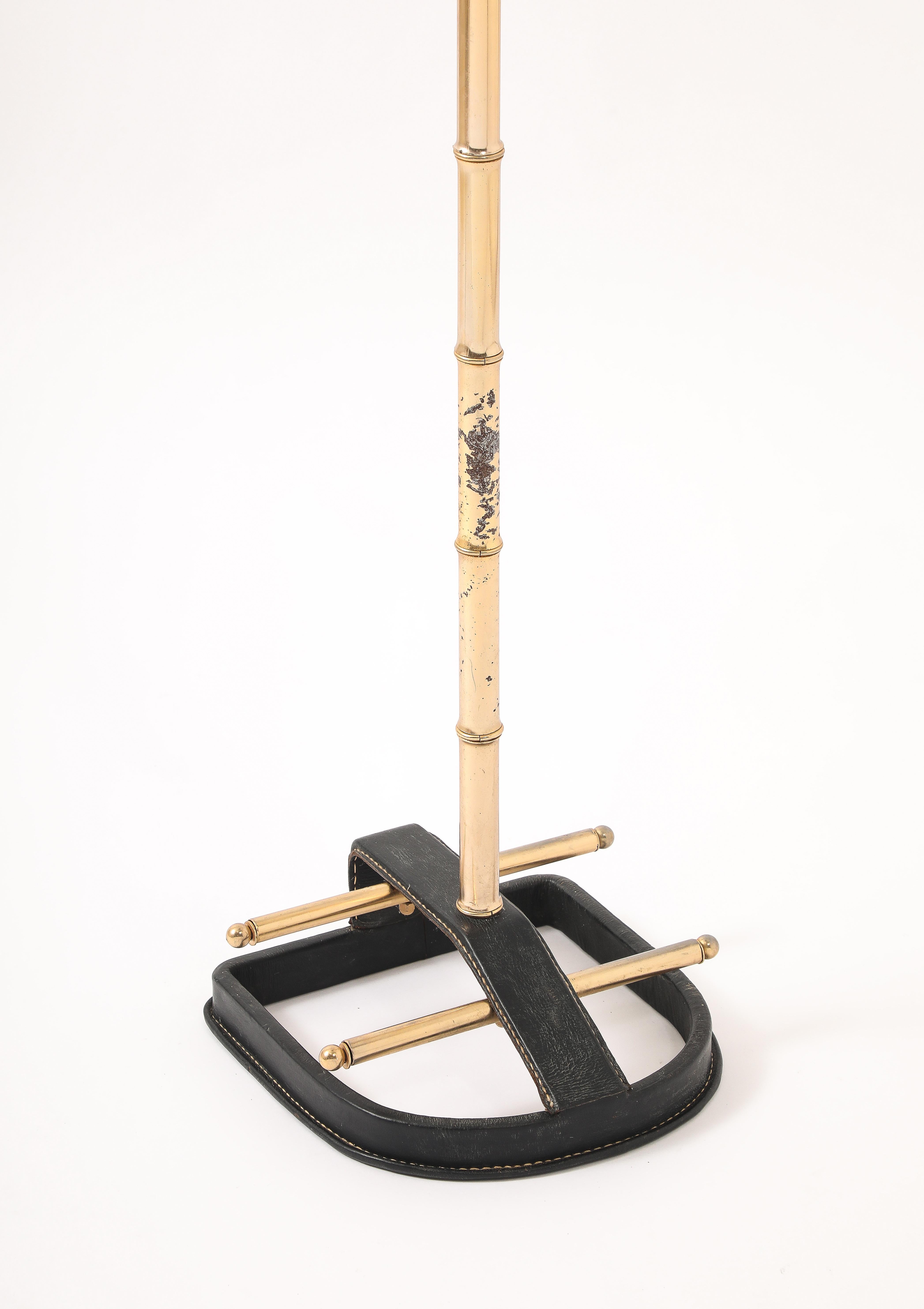 Jacques Adnet Black Valet, Francia, anni '50 in vendita 4