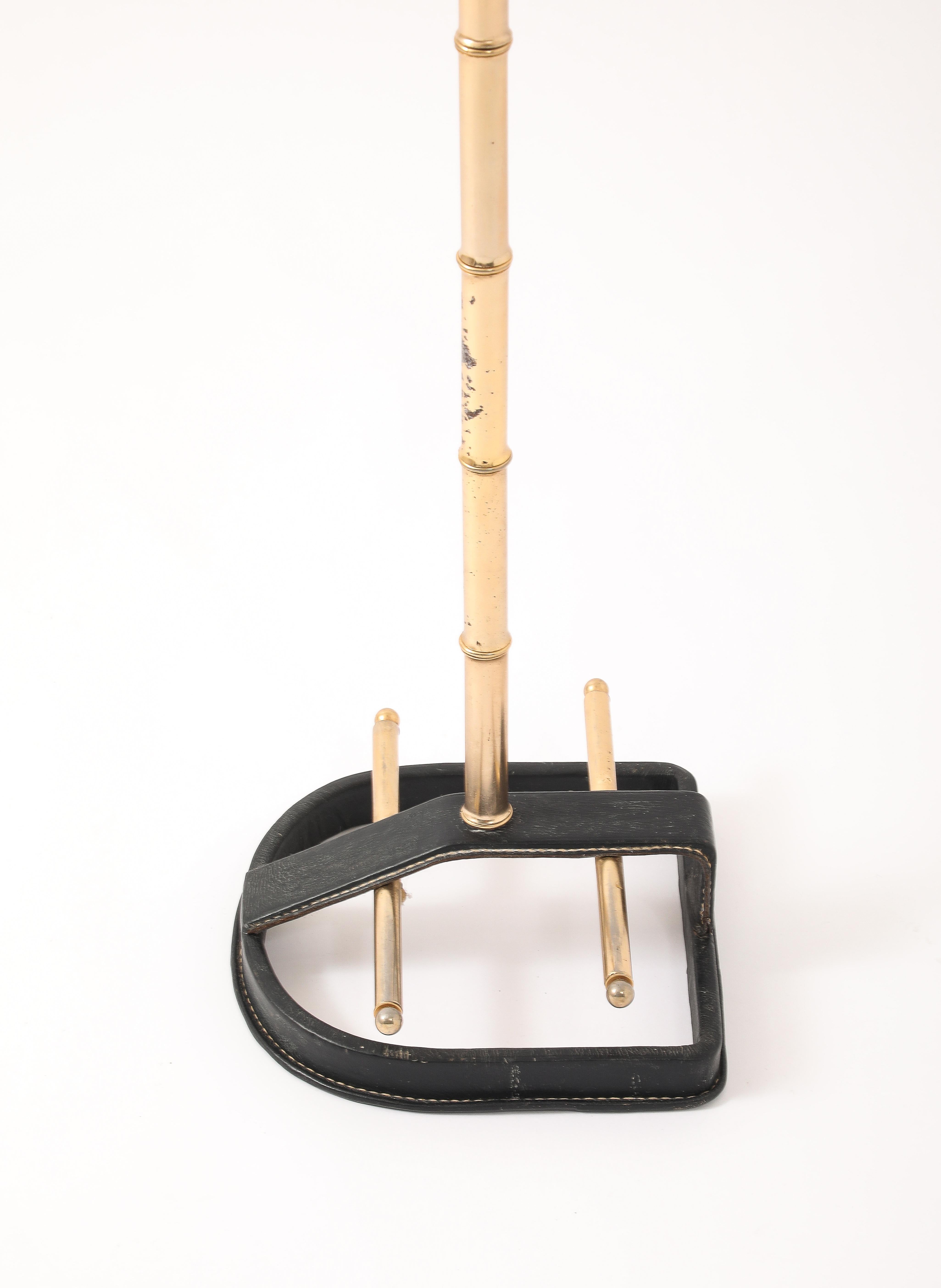 Jacques Adnet Black Valet, Francia, anni '50 in vendita 8