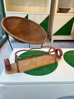 Jacques Adnet bottle holder
