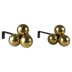 Jacques Adnet, Androni in bronzo e ferro battuto, anni '30