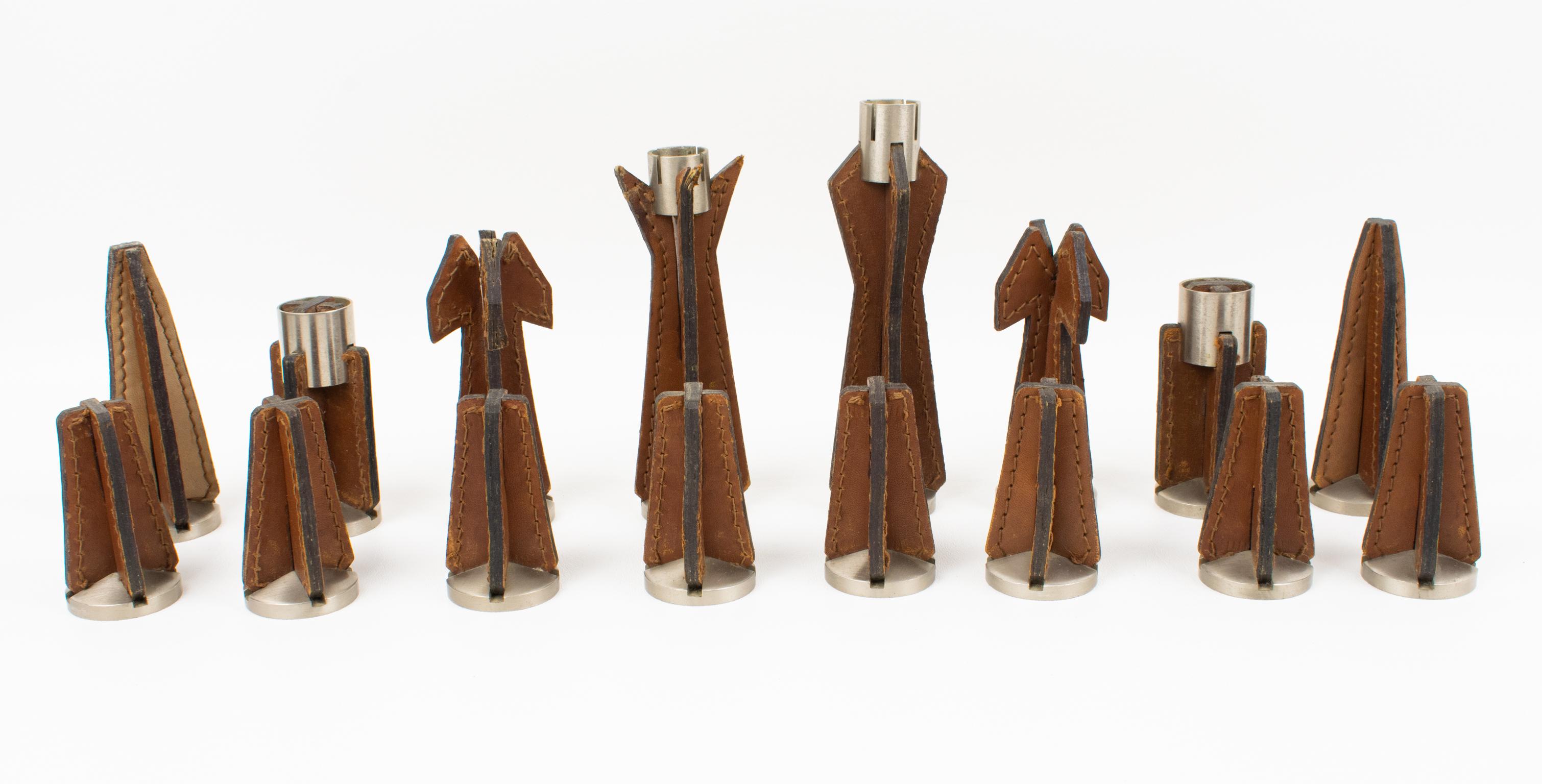 Jeu d'échecs Jacques Adnet en vente 6