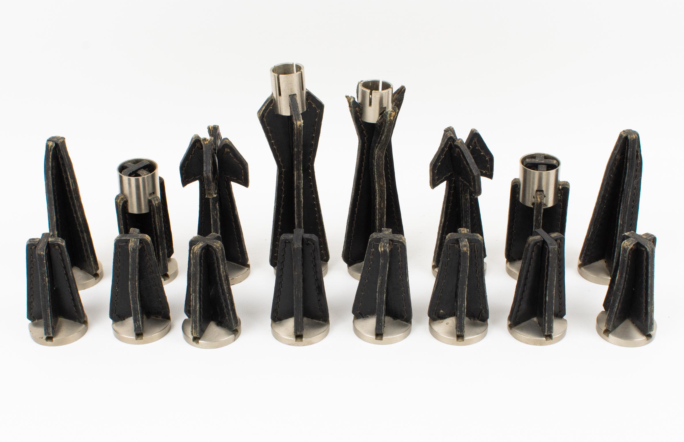 Jeu d'échecs Jacques Adnet en vente 8