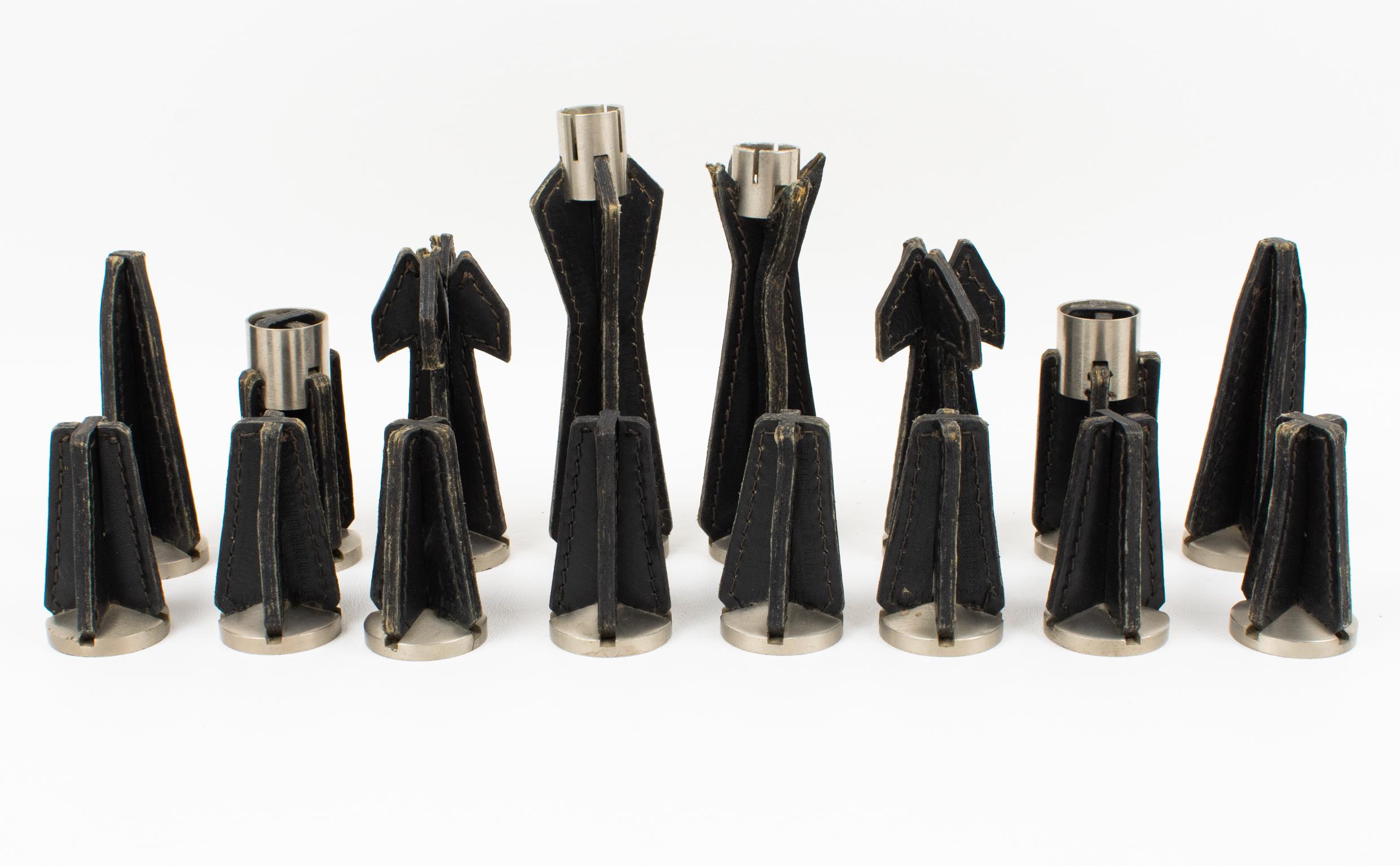 Jeu d'échecs Jacques Adnet en vente 9