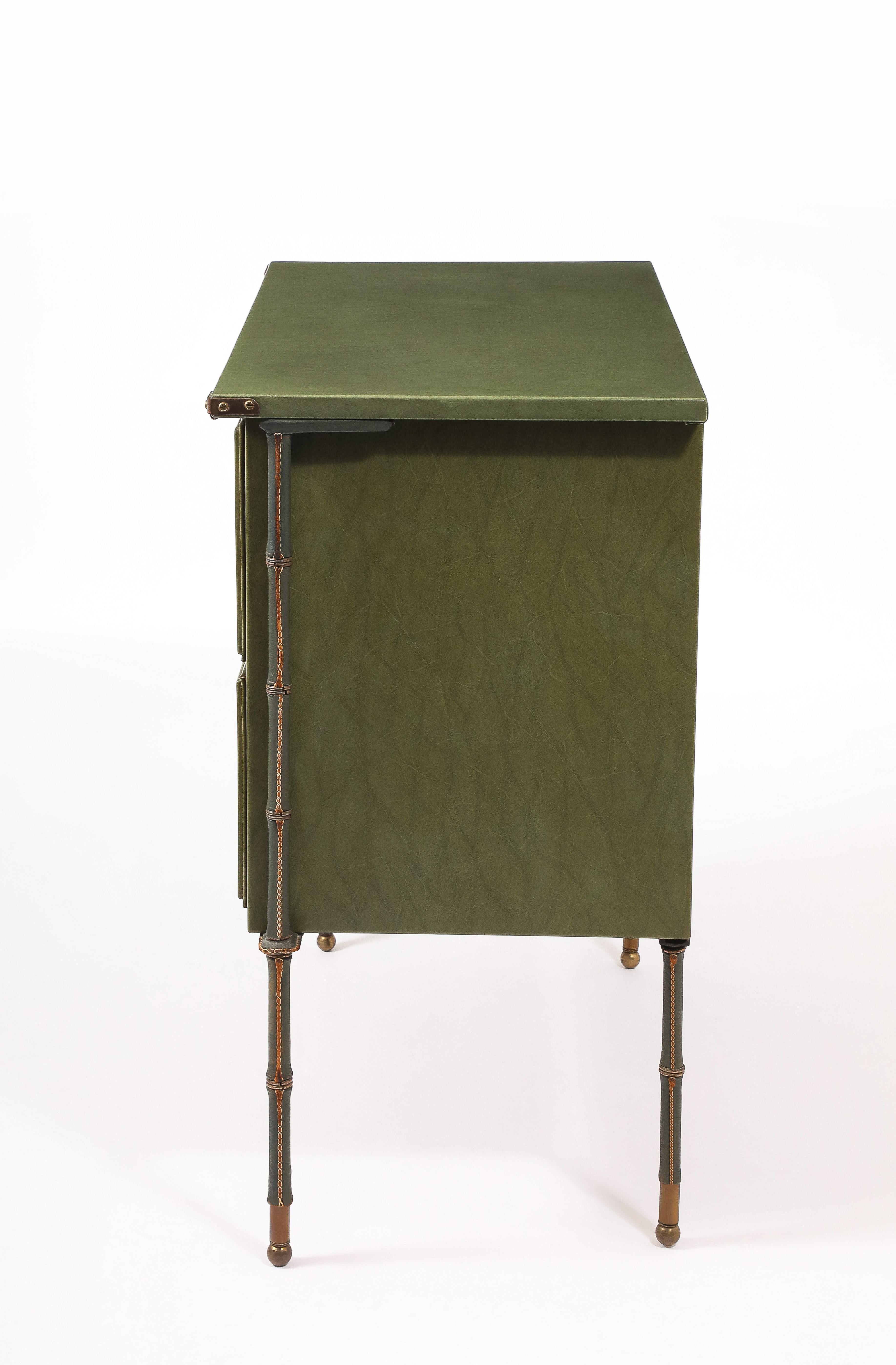 Jacques Adnet Chest of Drawers, France 1950's For Sale 3