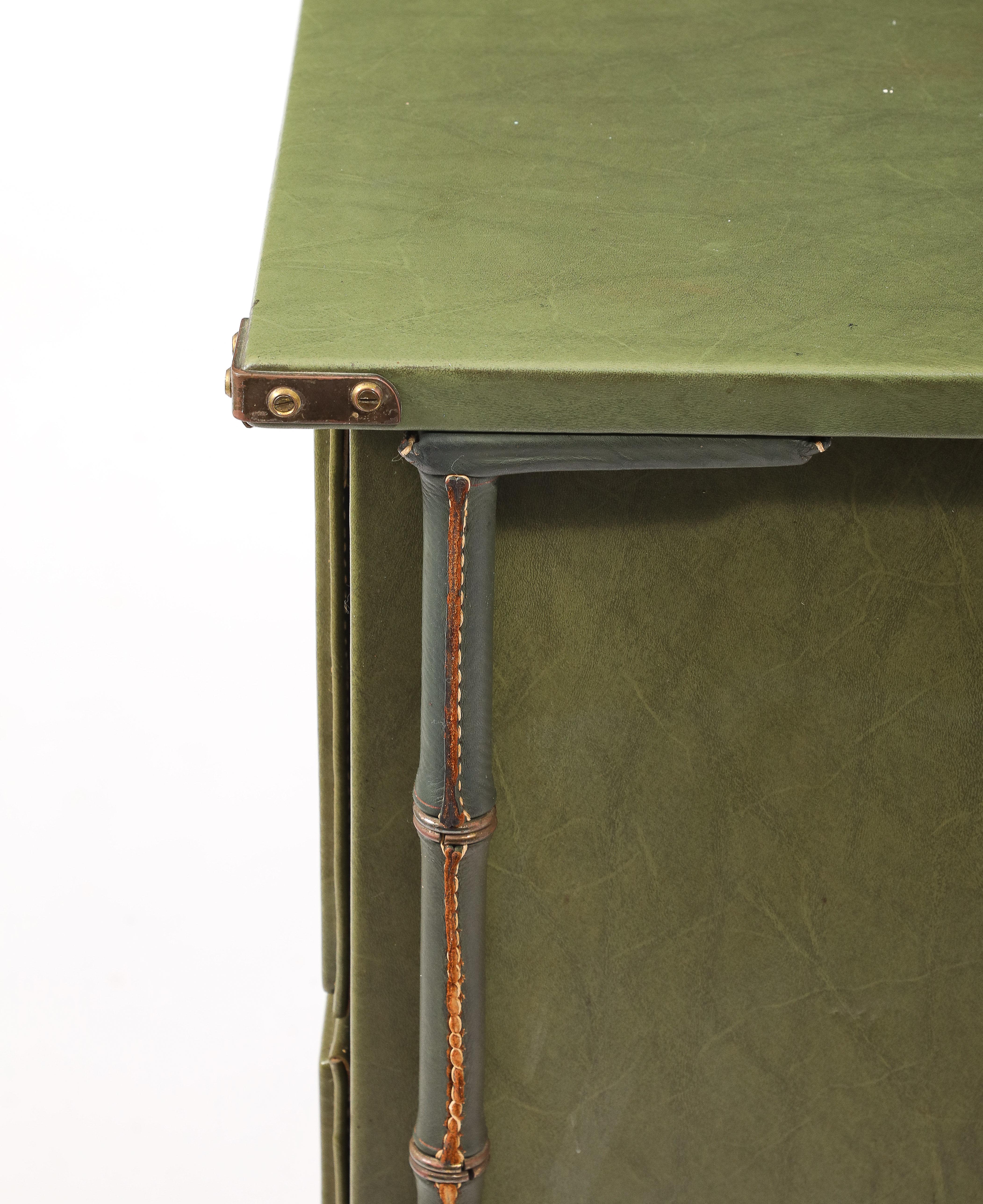 Jacques Adnet Chest of Drawers, France 1950's For Sale 4
