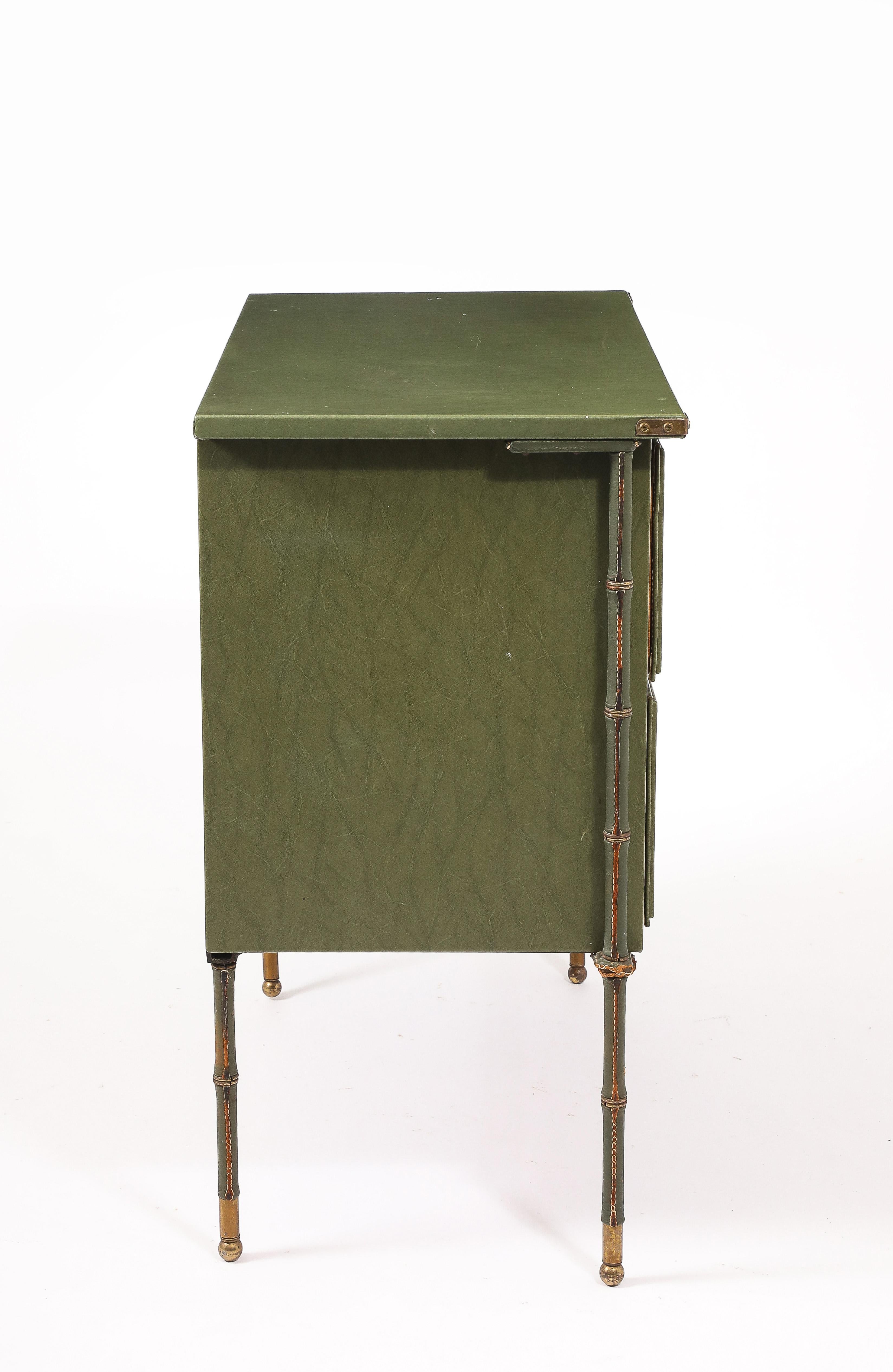 Jacques Adnet Chest of Drawers, France 1950's For Sale 6