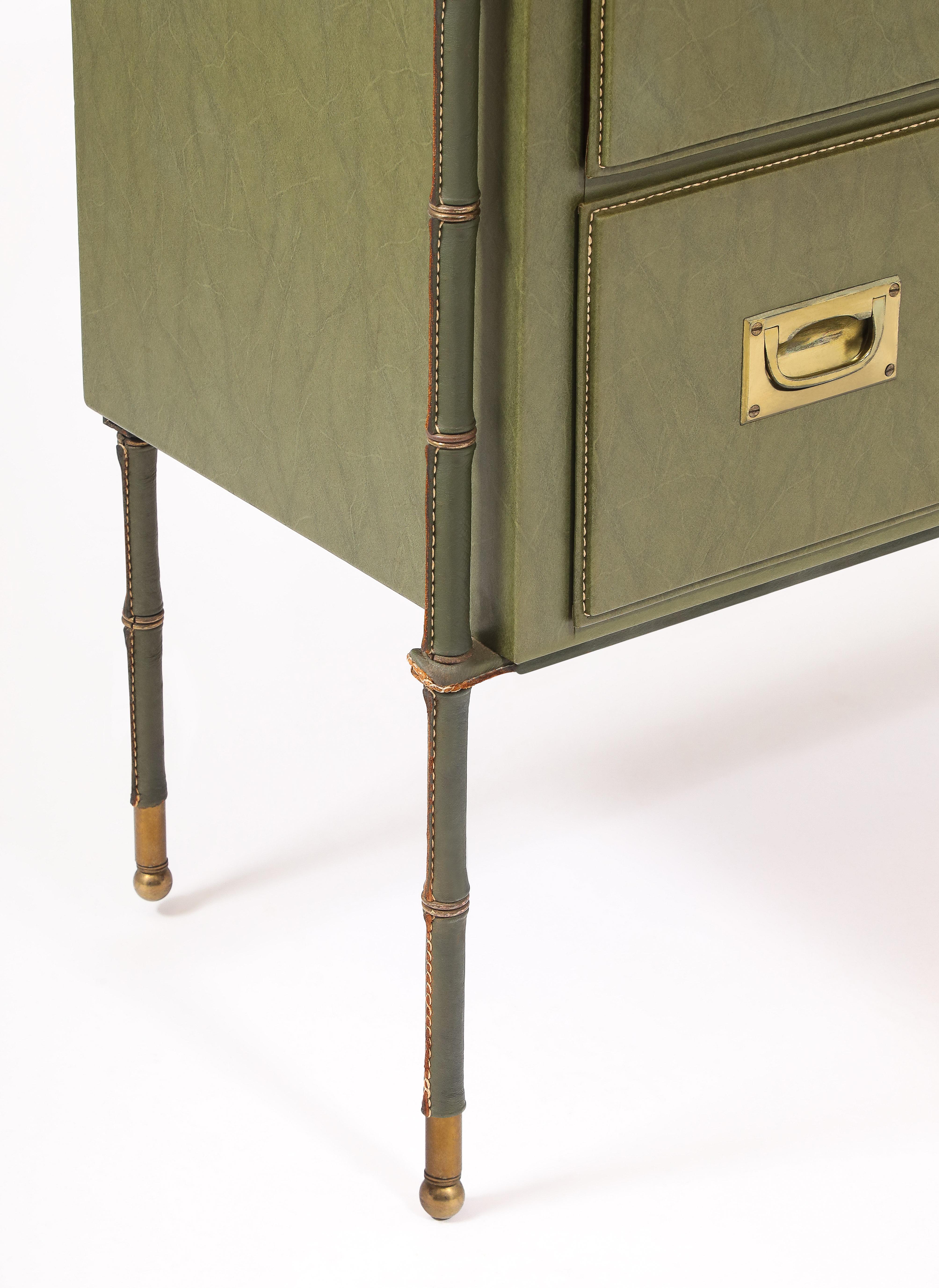Jacques Adnet Chest of Drawers, France 1950's For Sale 9
