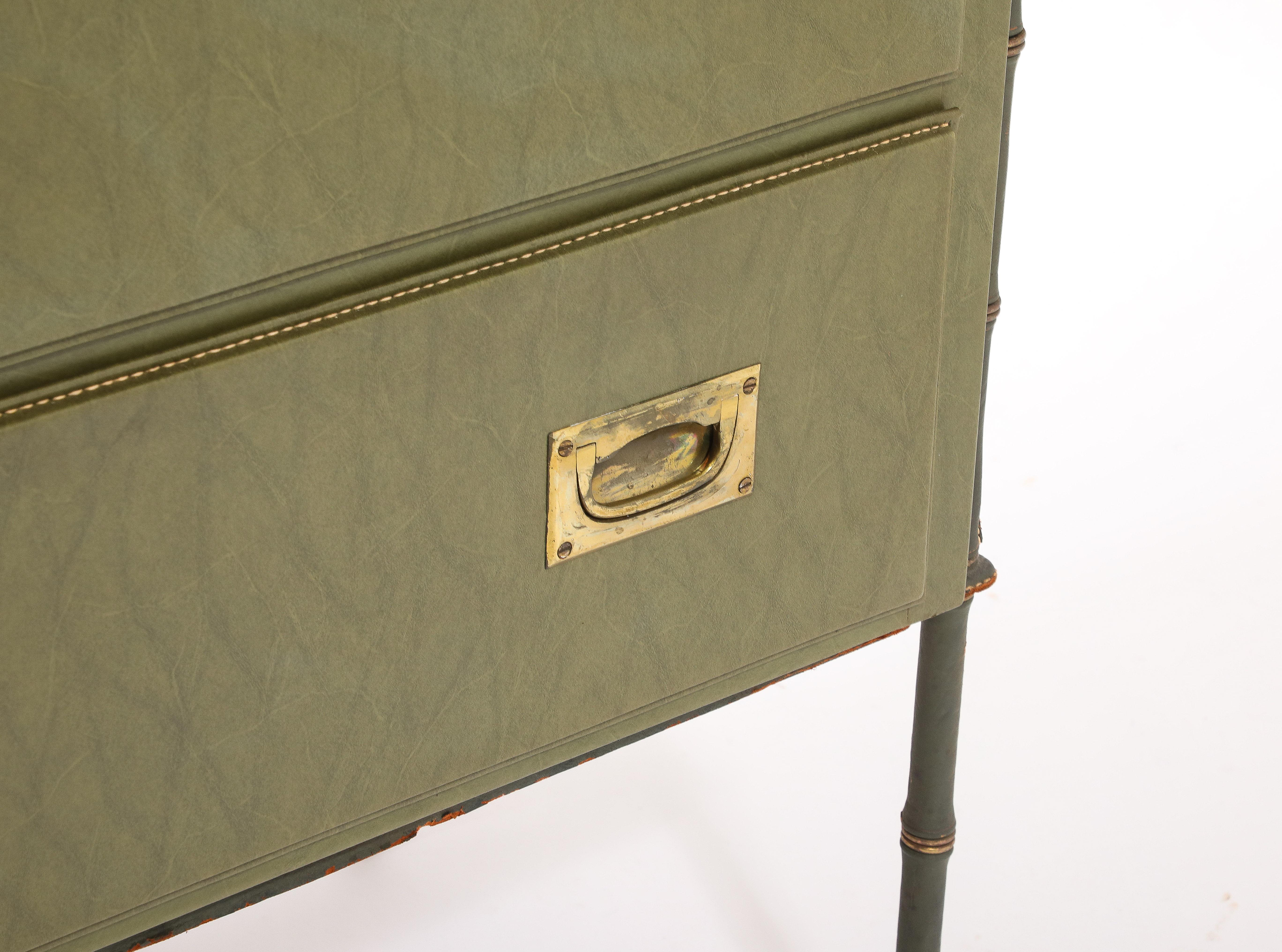 Jacques Adnet Chest of Drawers, France 1950's For Sale 10