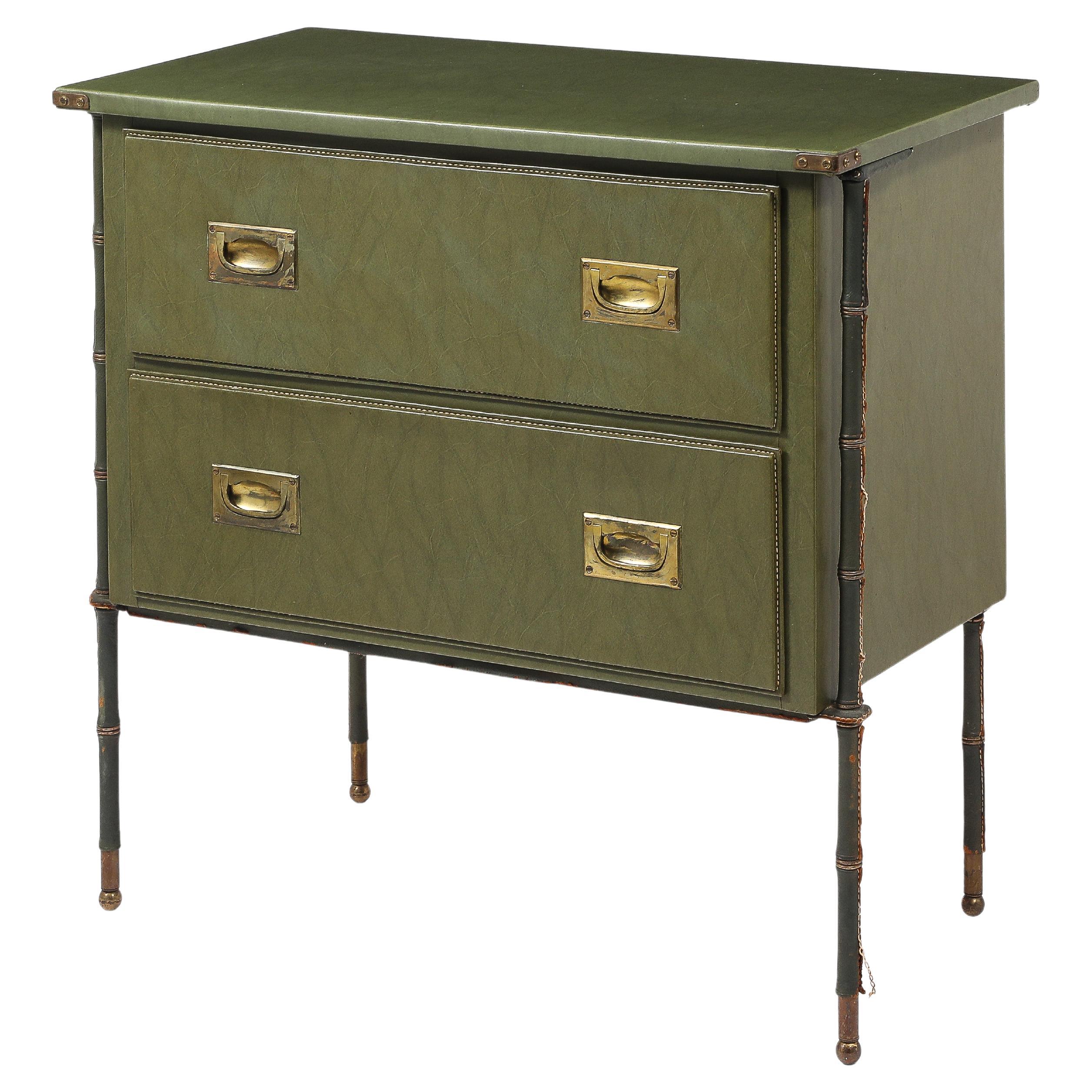 Commode Jacques Adnet, France 1950's