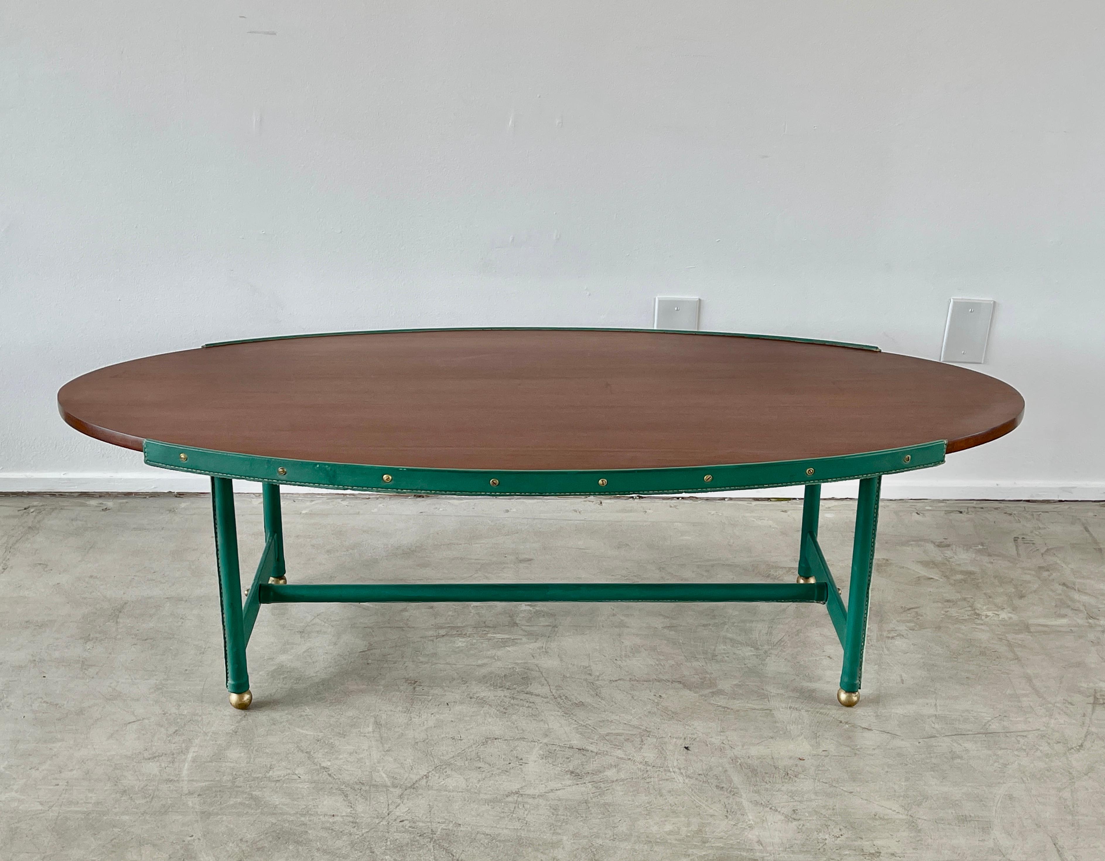 Jacques Adnet Coffee Table For Sale 6