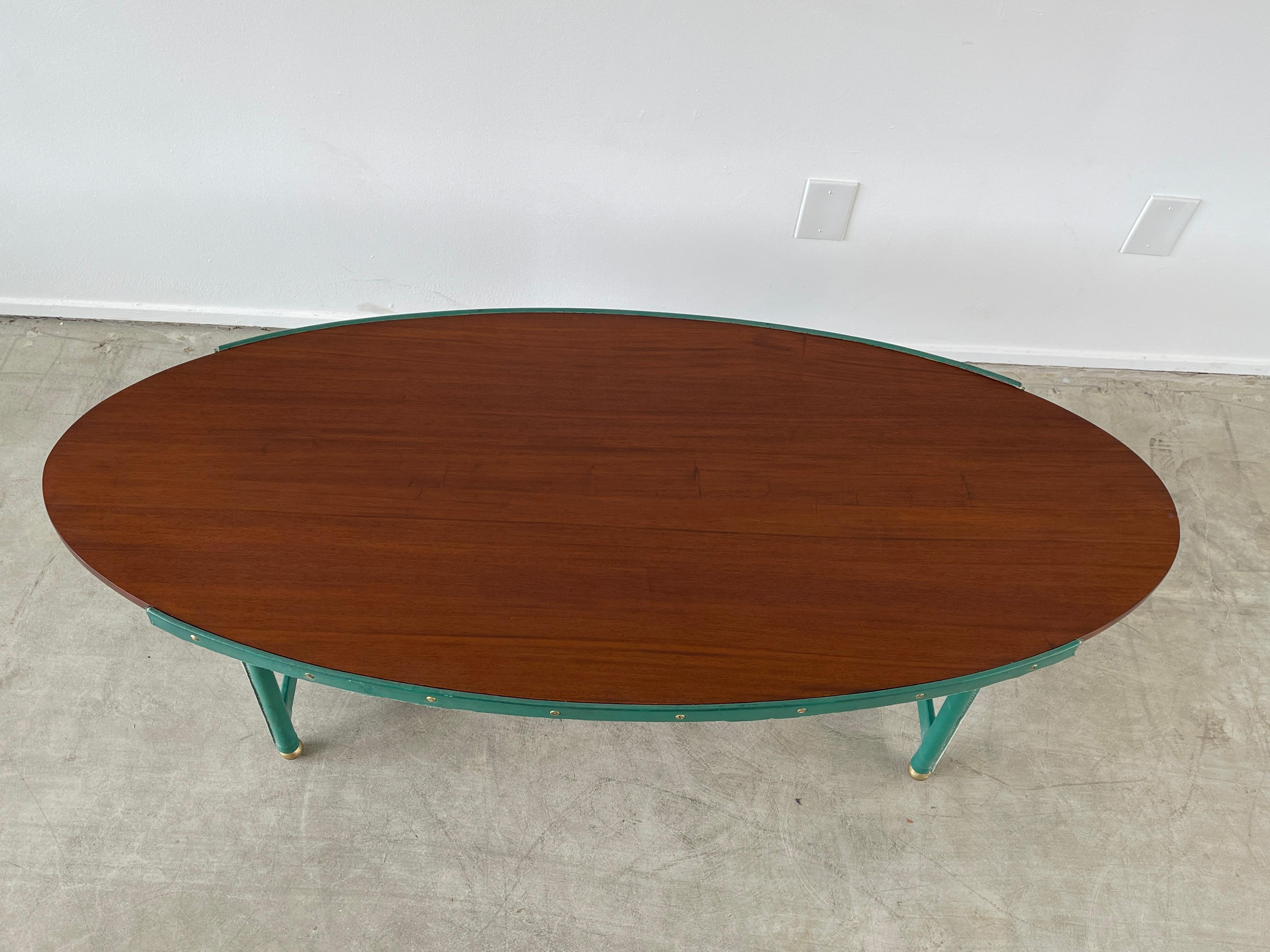 Jacques Adnet Coffee Table For Sale 3