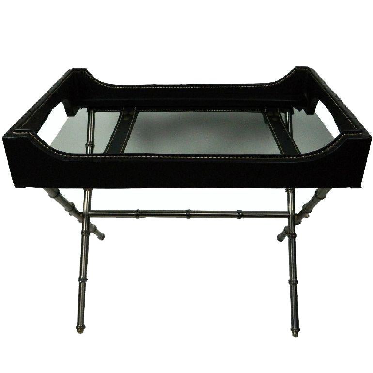 Jacques Adnet Coffee Table For Sale