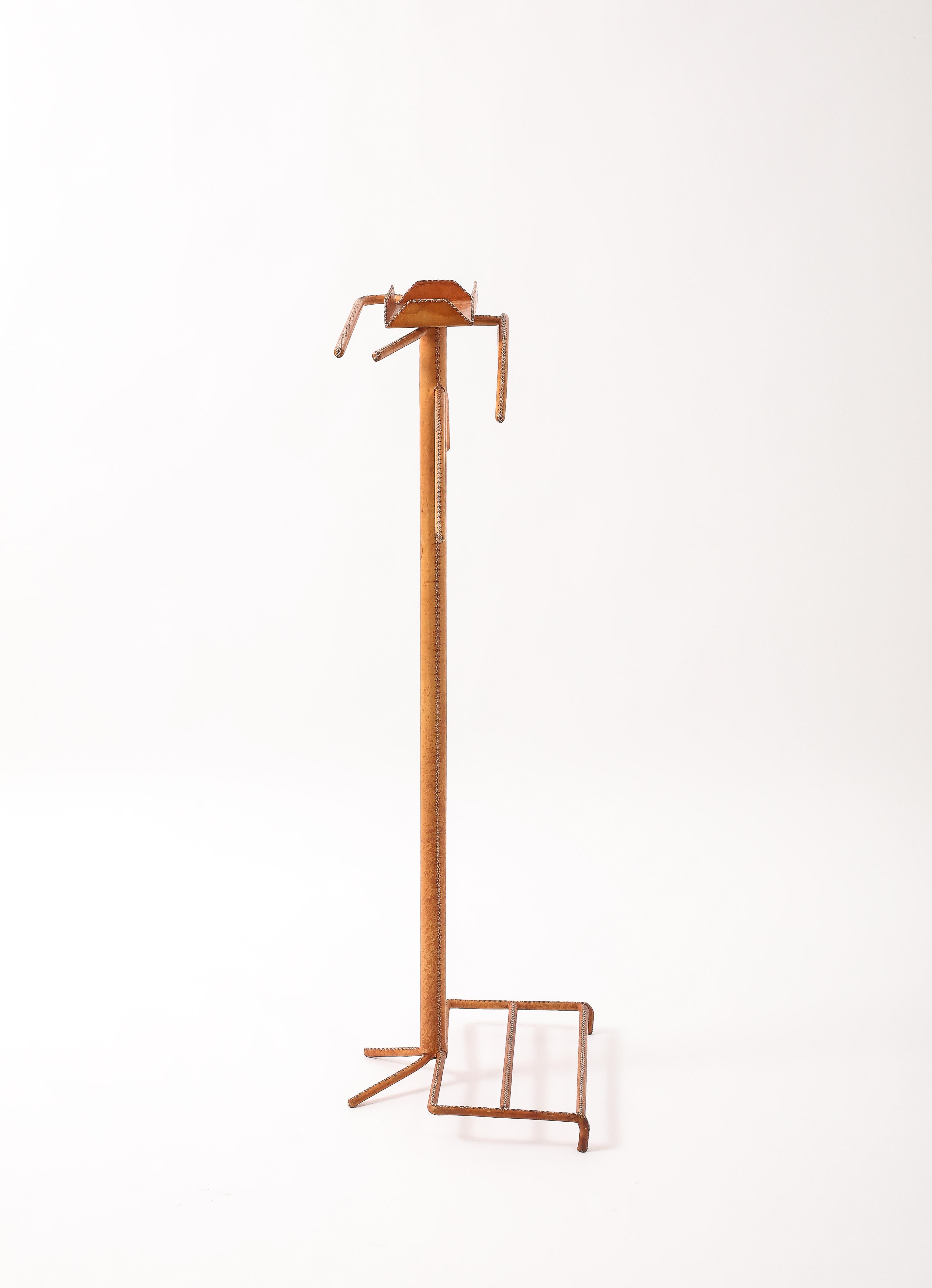 Valet de Cognac Jacques Adnet, France 1950's en vente 6