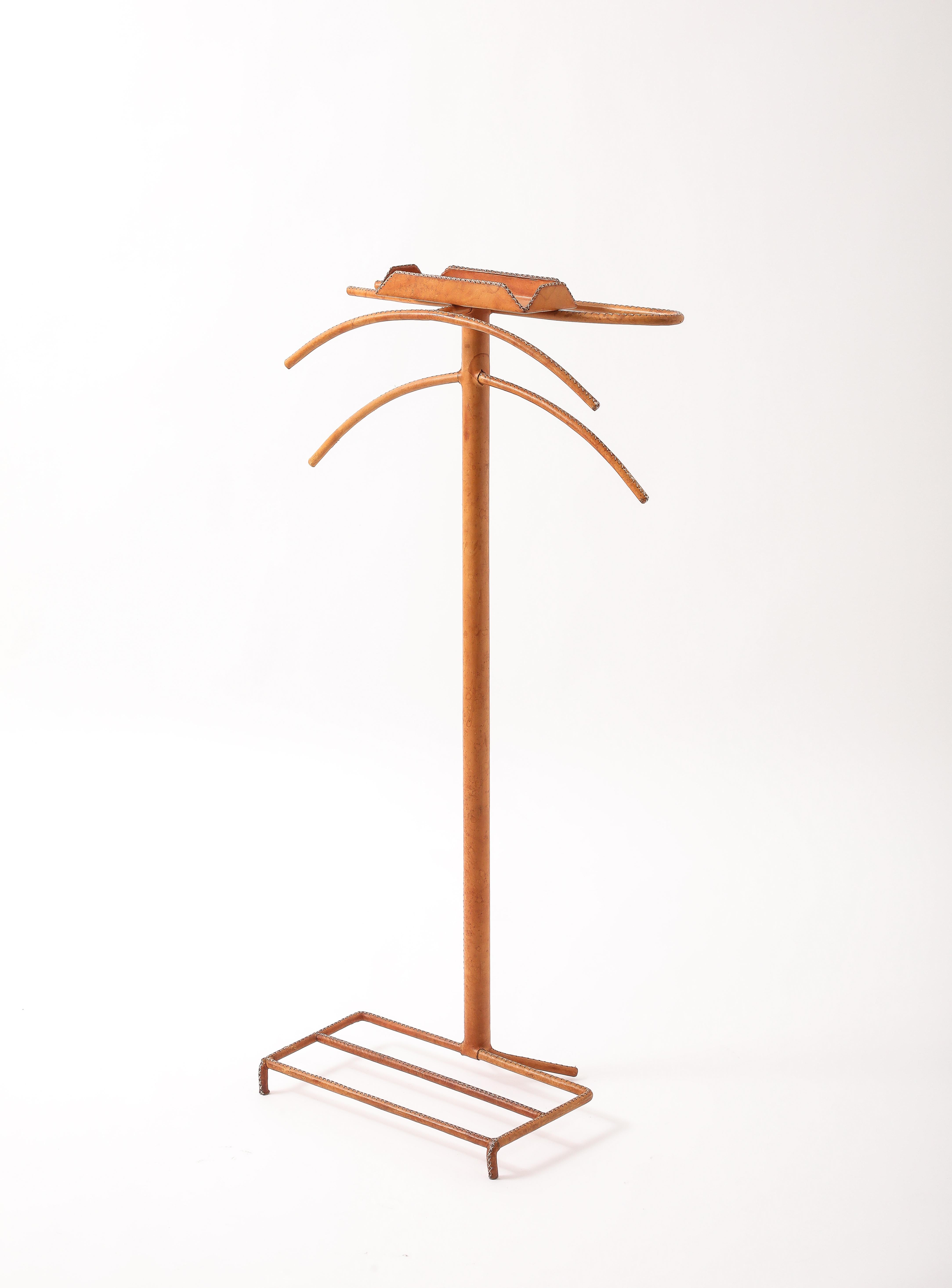 Valet de Cognac Jacques Adnet, France 1950's Bon état - En vente à New York, NY
