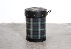 Jacques Adnet Covered Wastepaper Bin