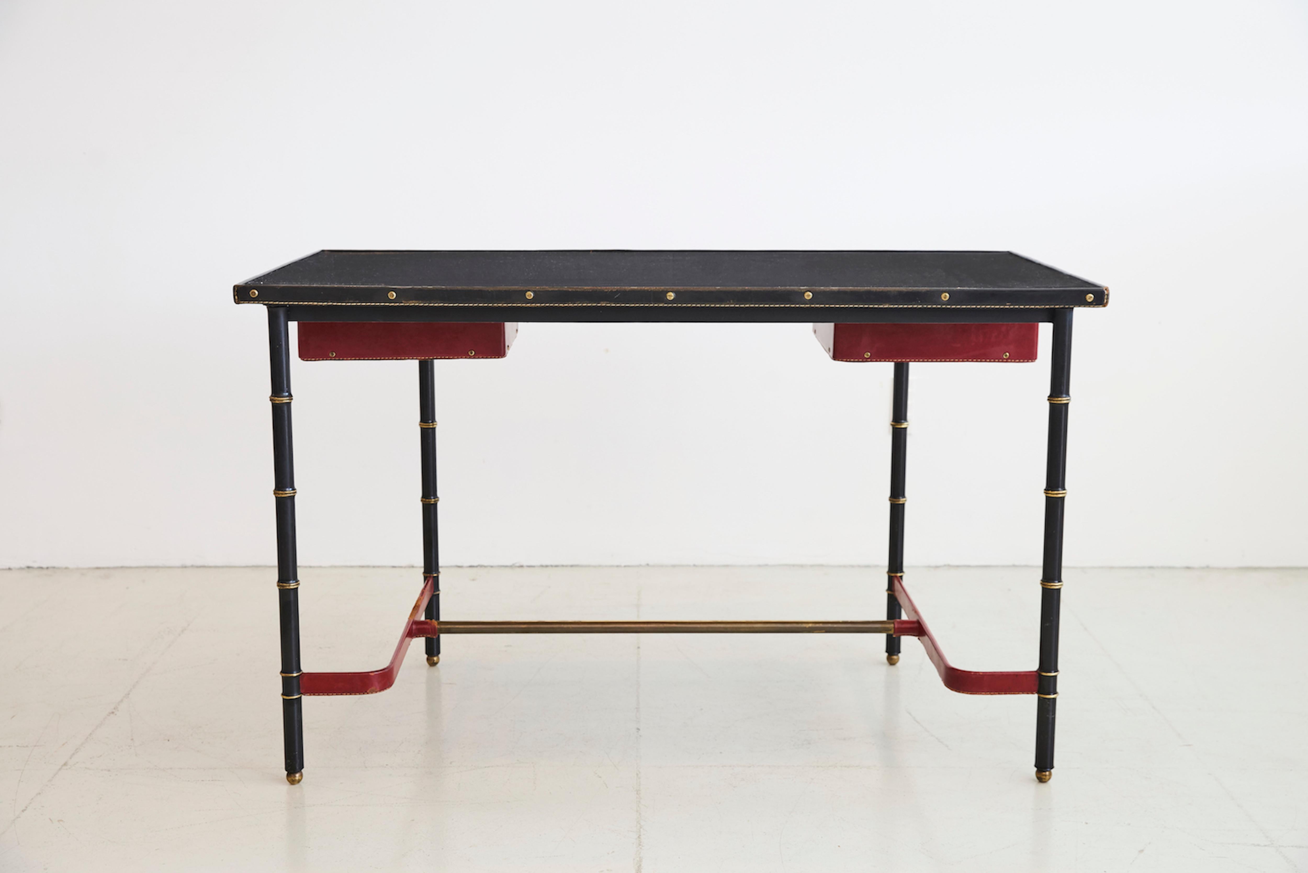 French Jacques Adnet Desk