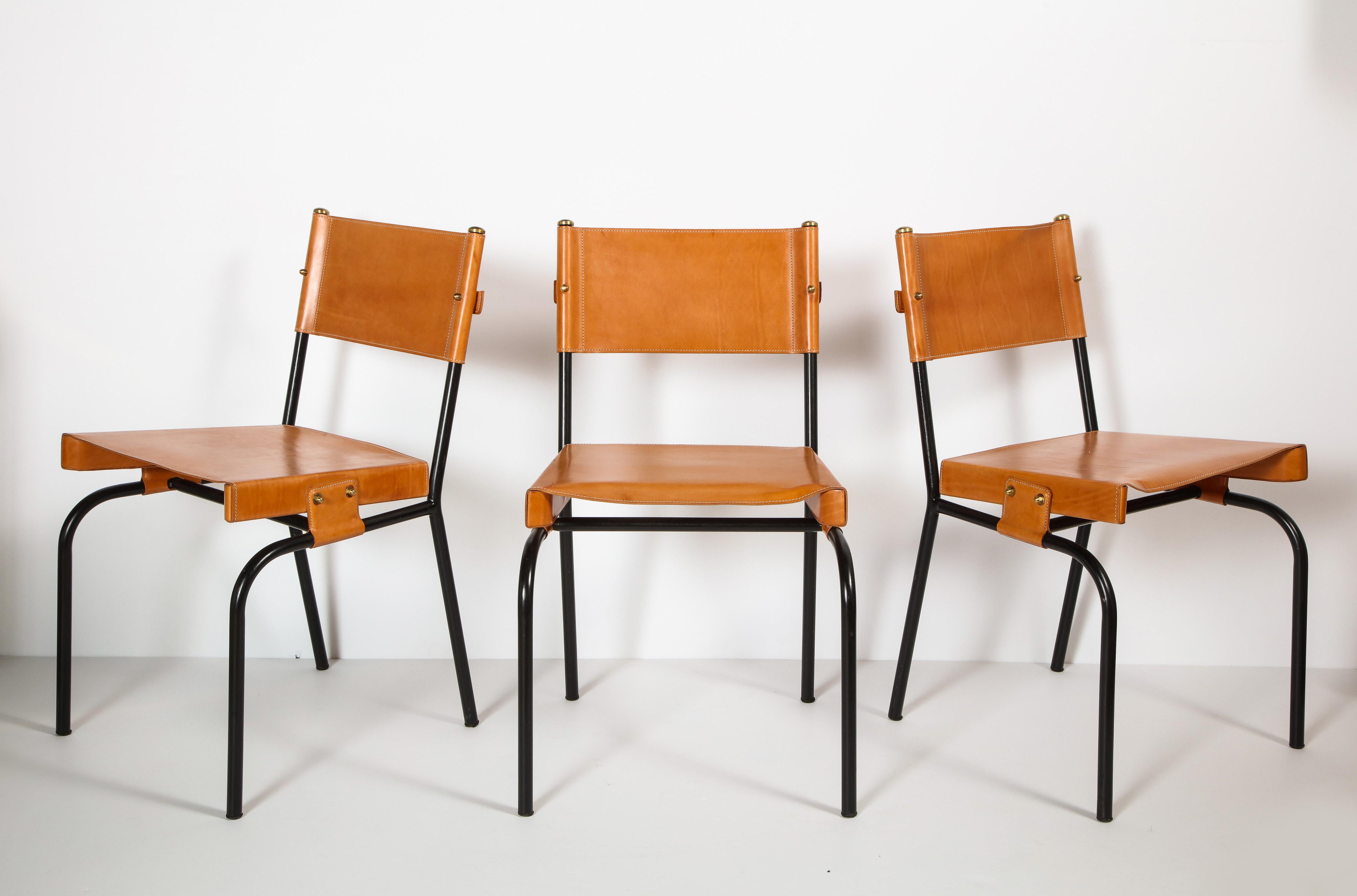 Jacques Adnet Dining Chairs 5