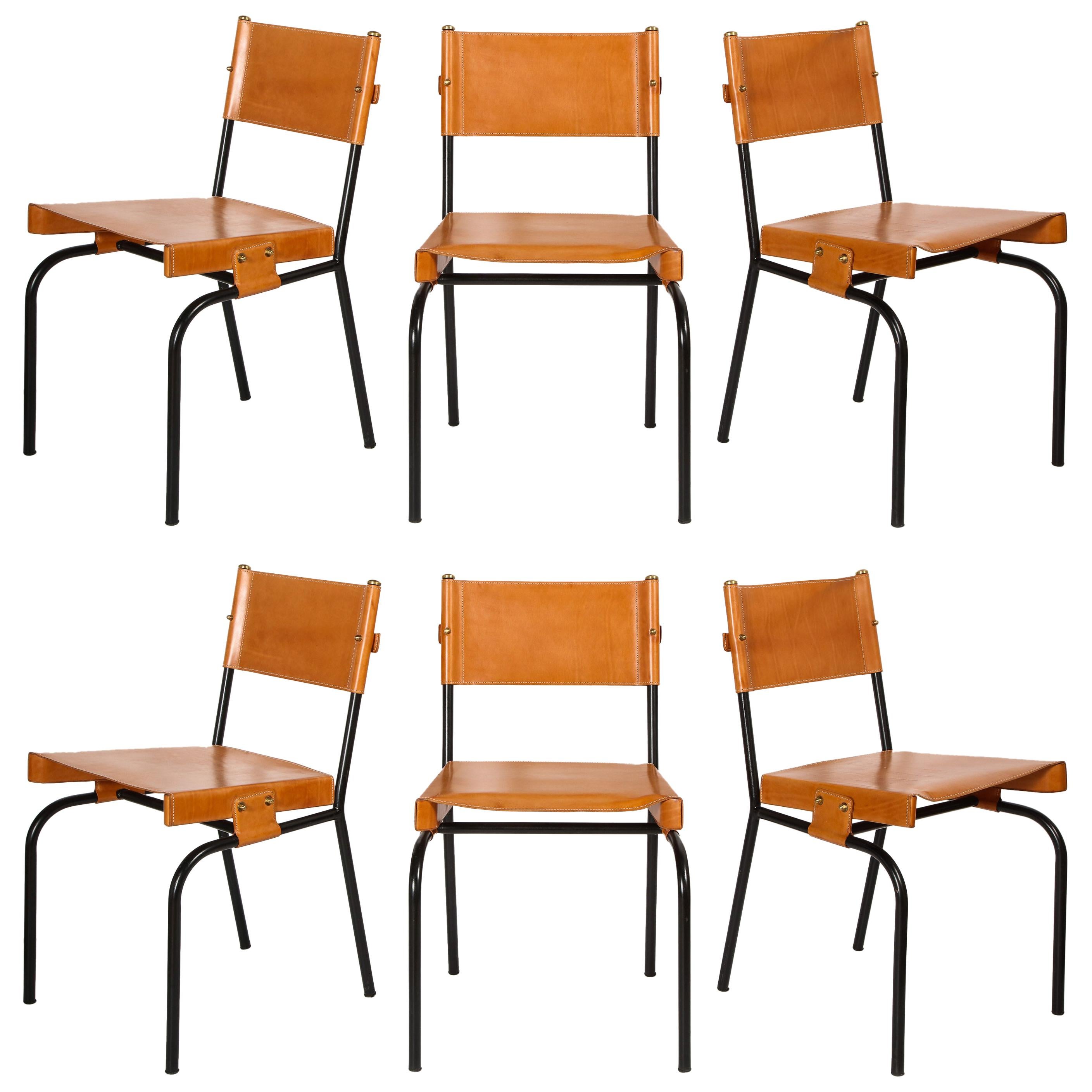 Jacques Adnet Dining Chairs