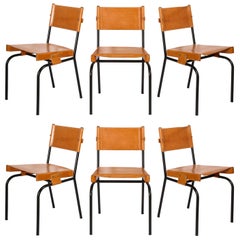 Jacques Adnet Dining Chairs