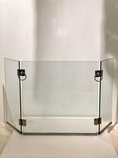 Jacques Adnet Fire Screen, 1940s